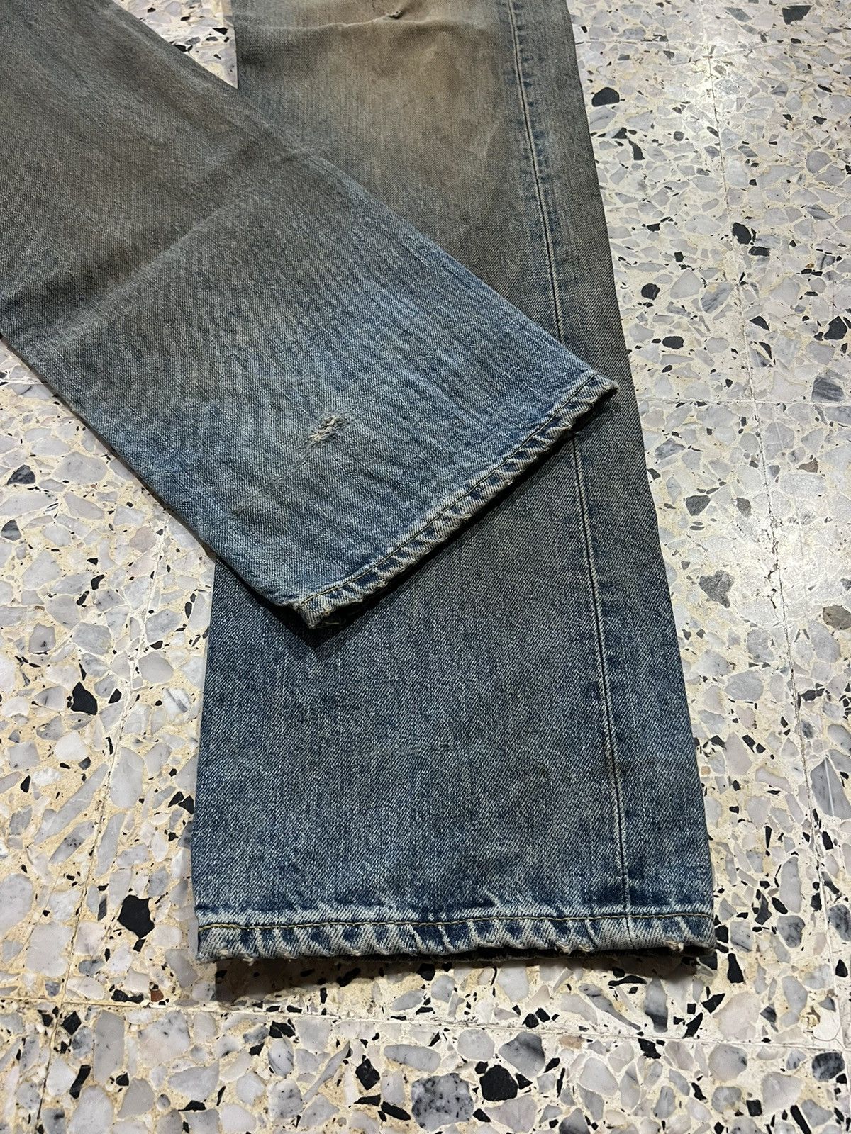 Levi's Vintage Clothing Vintage Levis 503B Selvedge Big E Denim Jeans Size US 30 / EU 46 - 7 Thumbnail