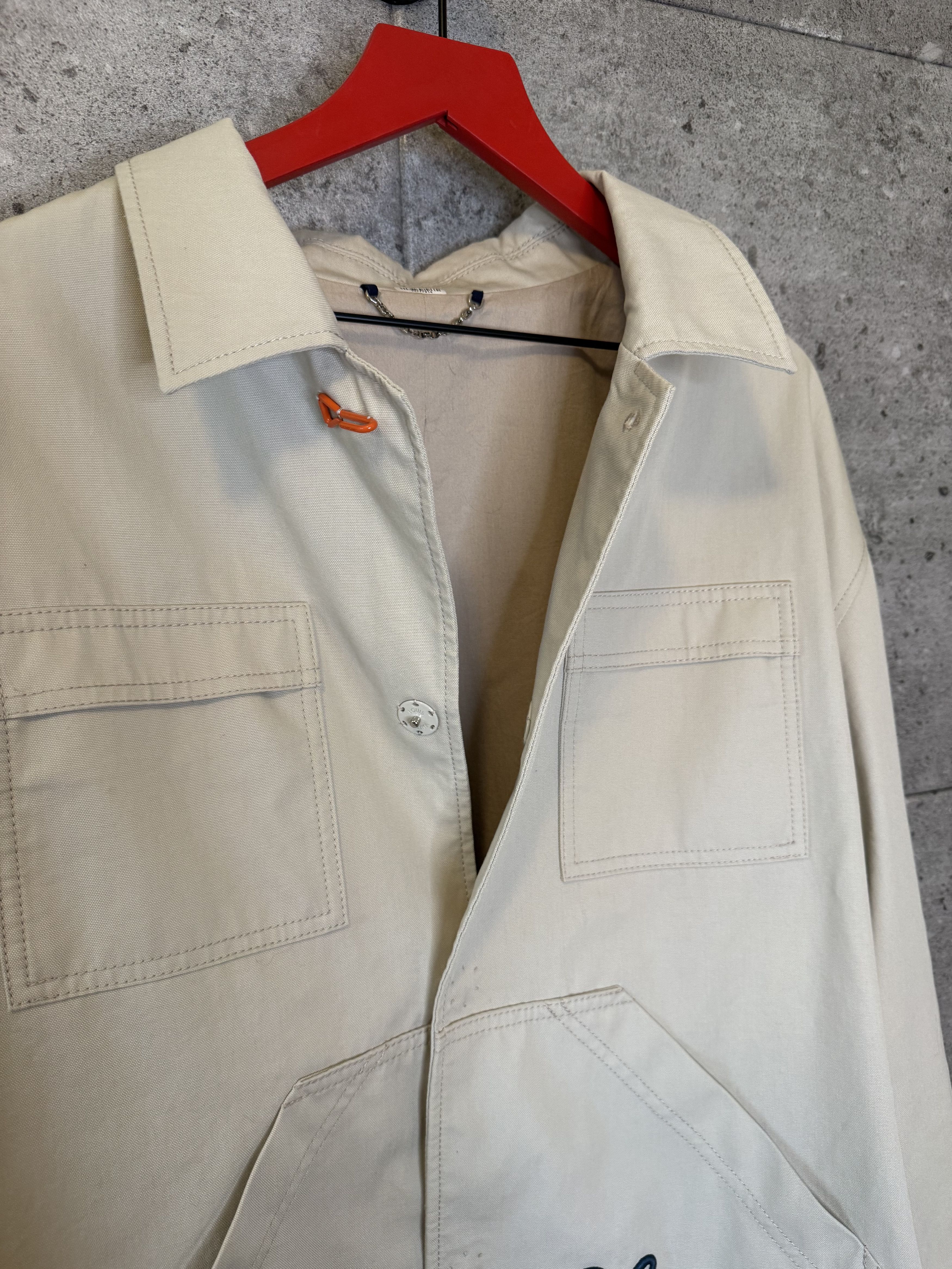 Louis Vuitton Louis Vuitton Virgil abloh pin work jacket Size US L / EU 52-54 / 3 - 7 Thumbnail