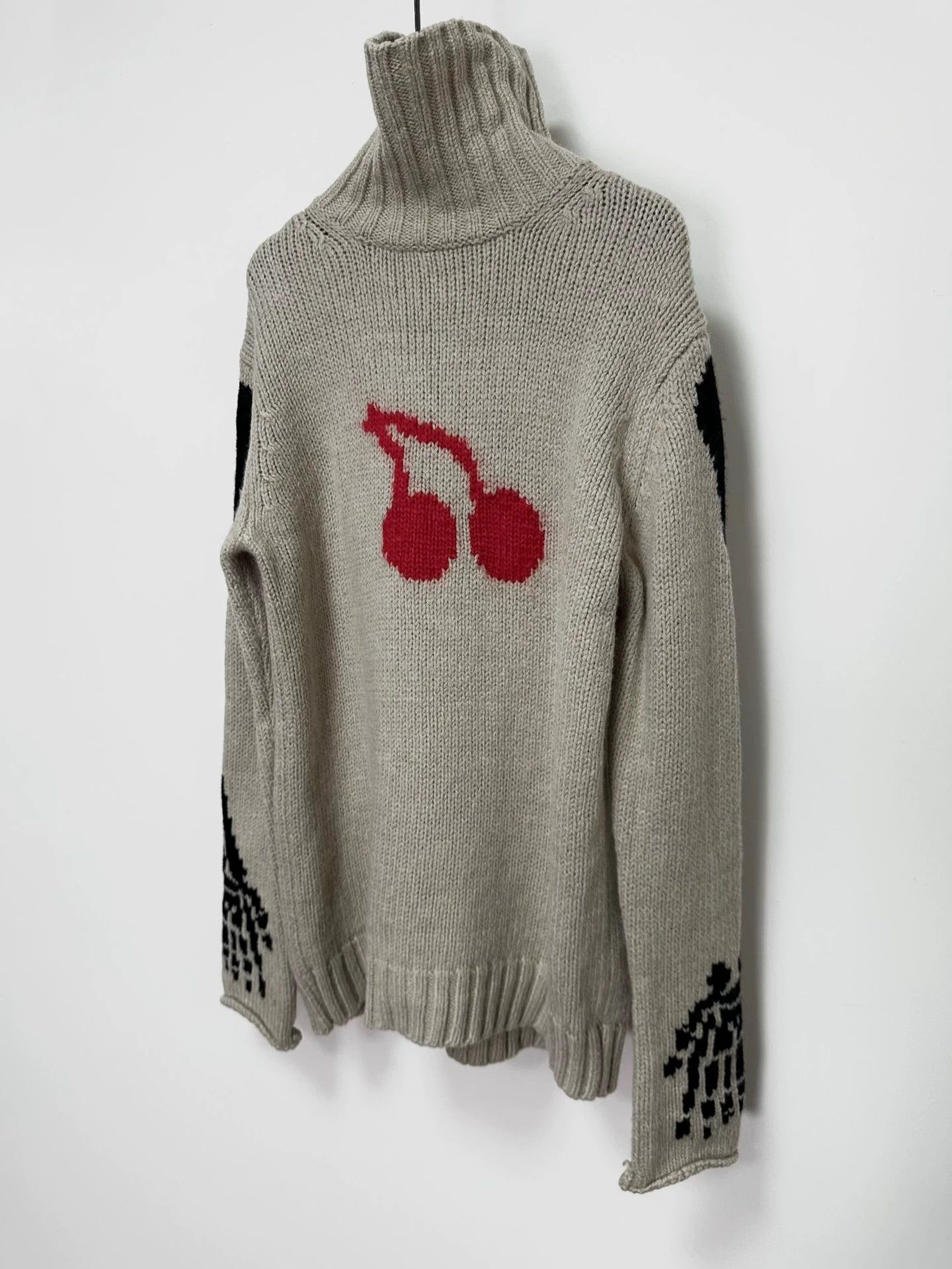 Yohji Yamamoto Yohji Yamamoto 11AW Cherry Bone Skeleton Sweater Size US M / EU 48-50 / 2 - 3 Thumbnail