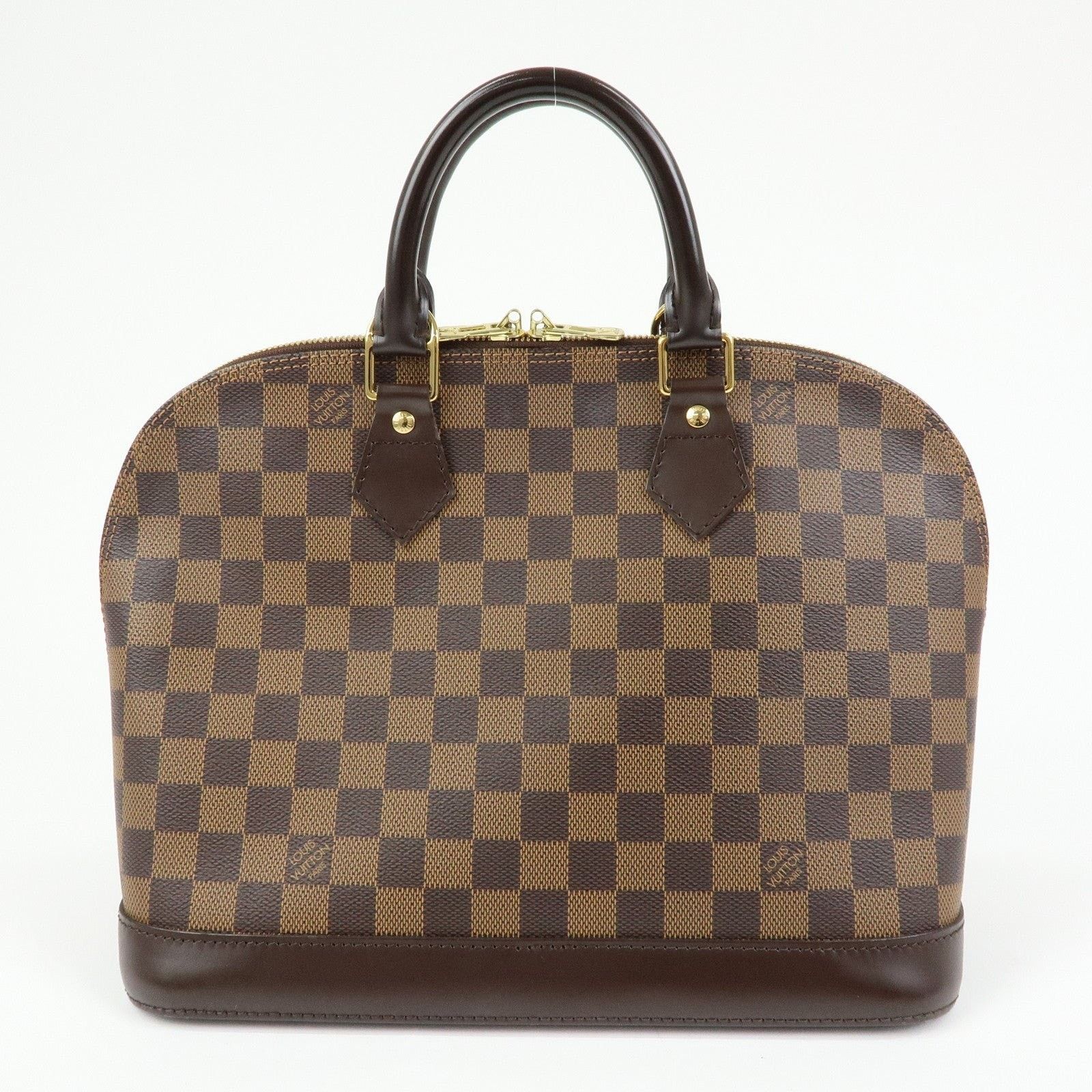 Louis Vuitton Louis Vuitton Damier Ebene Alma PM Top Handle Bag Size ONE SIZE - 2 Thumbnail