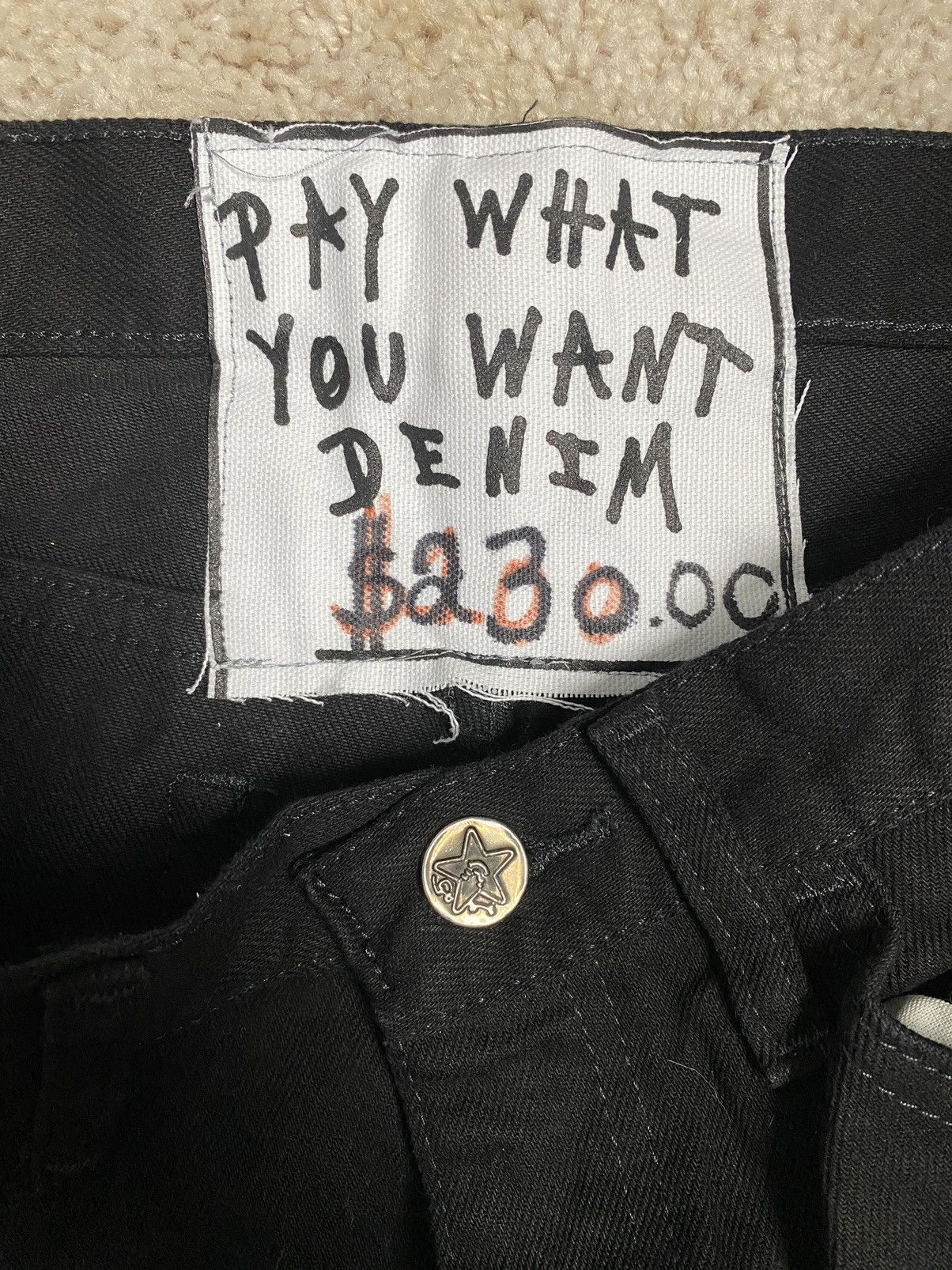 Asspizza Asspizza pay what you want denim Size US 30 / EU 46 - 4 Thumbnail