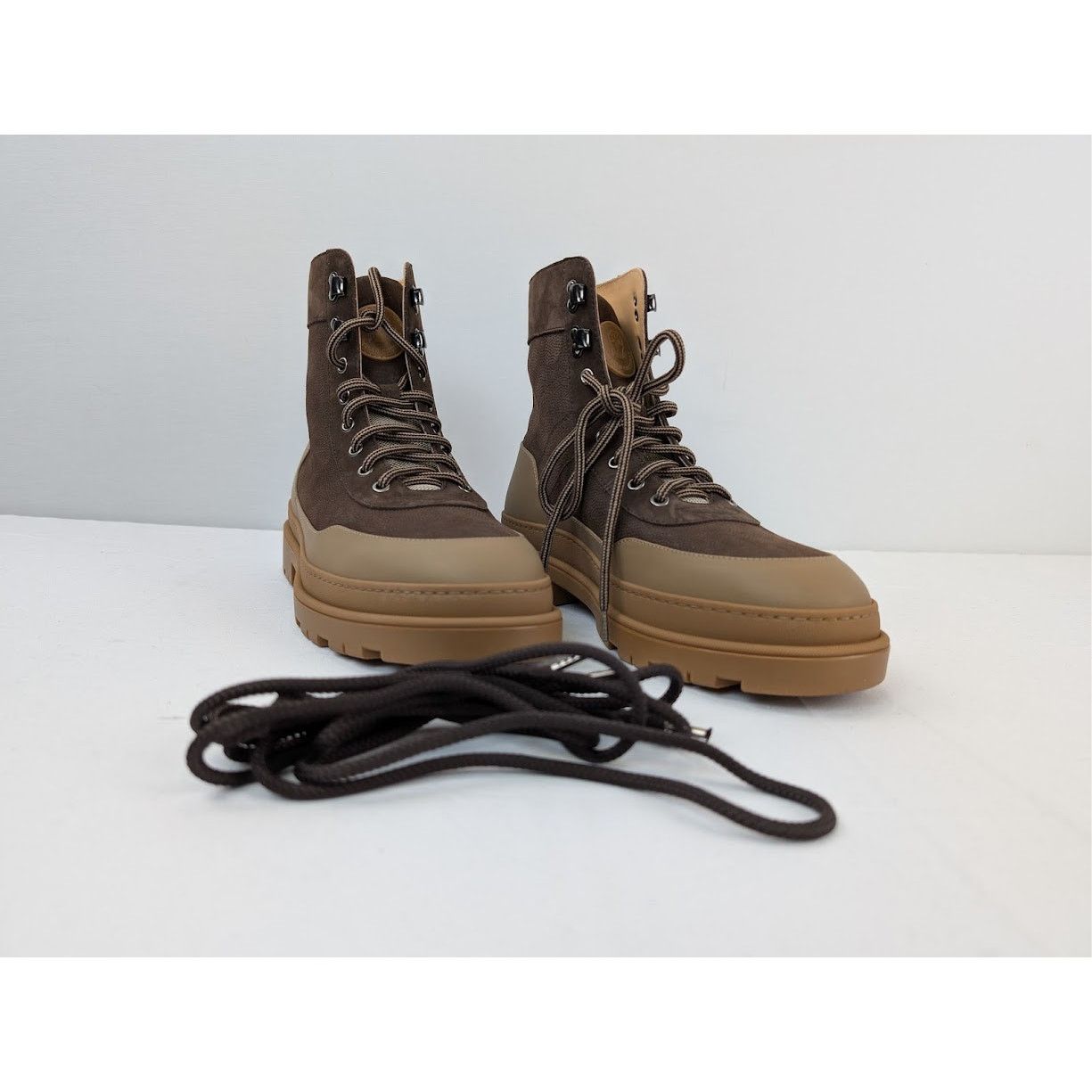 Brunello Cucinelli o1rshd1 Leather Boots in Brown Size US 9 / EU 42 - 5 Thumbnail