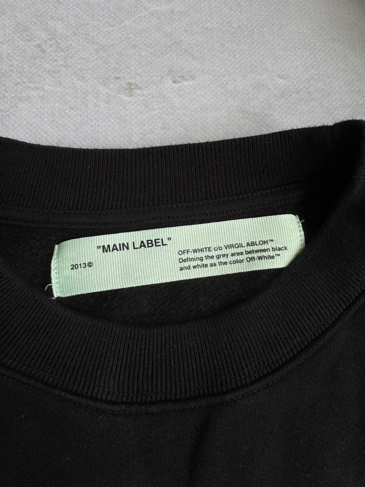 Off-White Off-White Modern Romance Oversize Sweatshirt Size L / US 10 / IT 46 - 4 Thumbnail