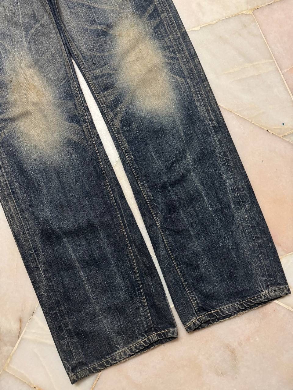 Edwin 💥Insane💥Vtg Edwin Rusty Honeycomb Sick Clawmark Nice Style Size US 31 - 9 Thumbnail