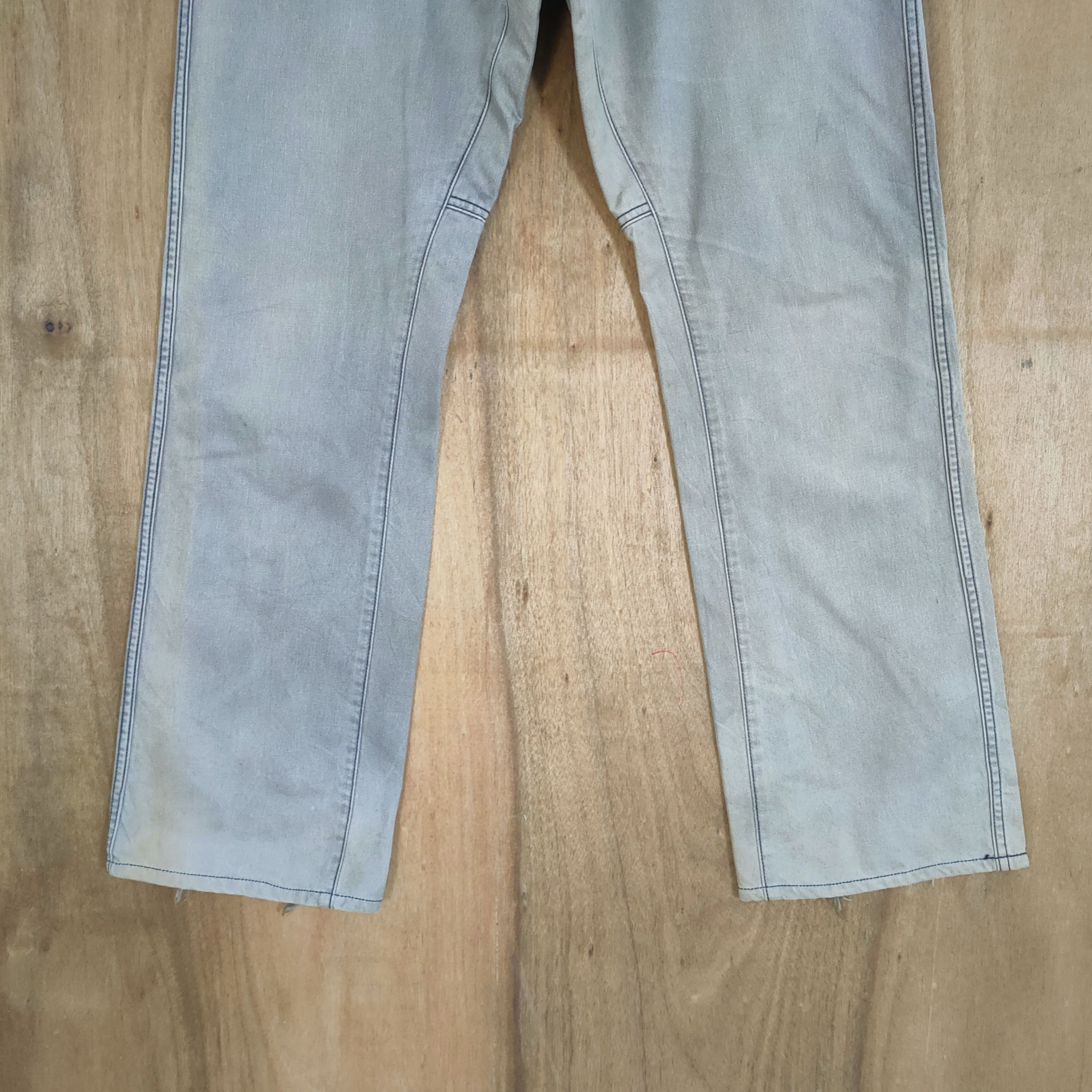 Japanese Brand × StraightFaded × Vintage VINTAGE JAPANESE STRAIGHT FADED RUSTY PANTS Size US 34 / EU 50 - 6 Thumbnail