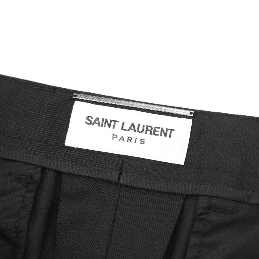 Saint Laurent Paris o1s1wg111224 Pantalon Gabardine Legere Pant in Black Size US 32 / EU 48 - 7 Thumbnail