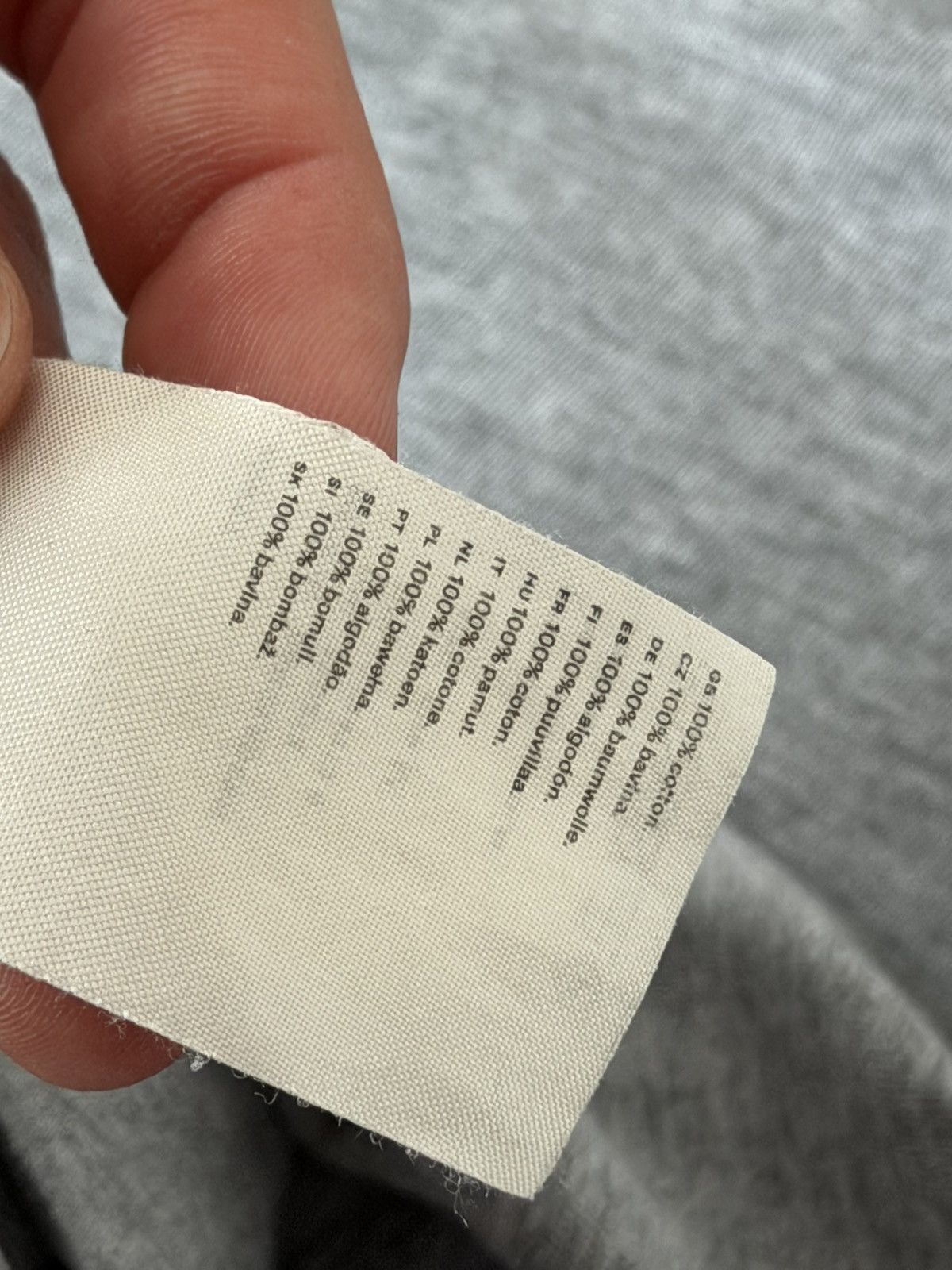 Arket Arket Basic Gray Premium T-Shirt Size US M / EU 48-50 / 2 - 18 Thumbnail