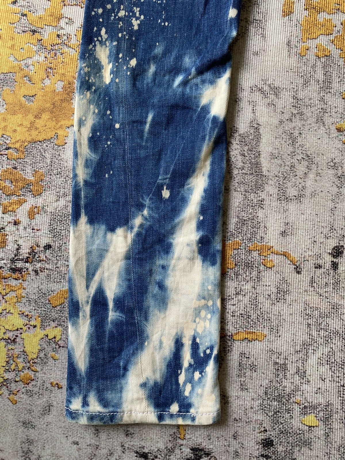 Dsquared2 Snow Acid Wash Strechable Jeans