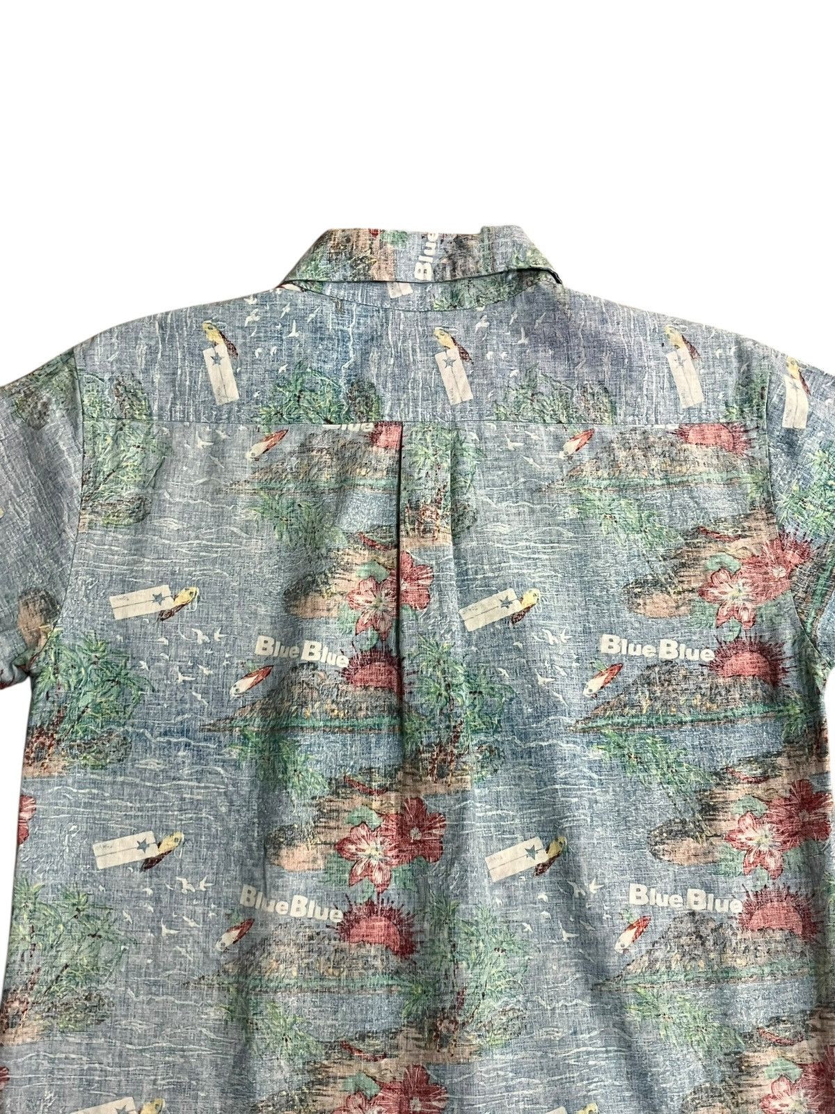Blue Blue Japan × HOLLYWOOD RANCH MARKET Blue Blue Hawaii Shirt Size US M / EU 48-50 / 2 - 10 Thumbnail