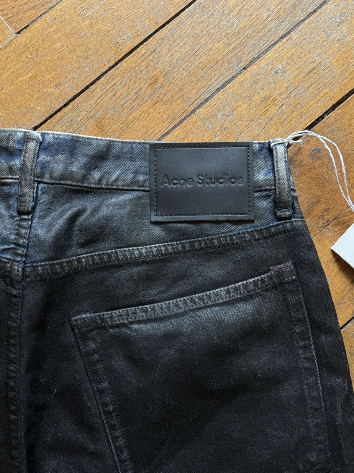 Acne Studios NWT - 2010M Charcoal leather Size US 31 - 5 Thumbnail