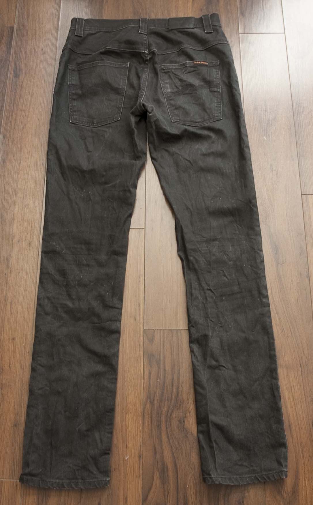 Nudie Jeans Nudie Jeans Thin Finn Dry Black Coated Size 31x32.5 Size US 31 - 2 Thumbnail