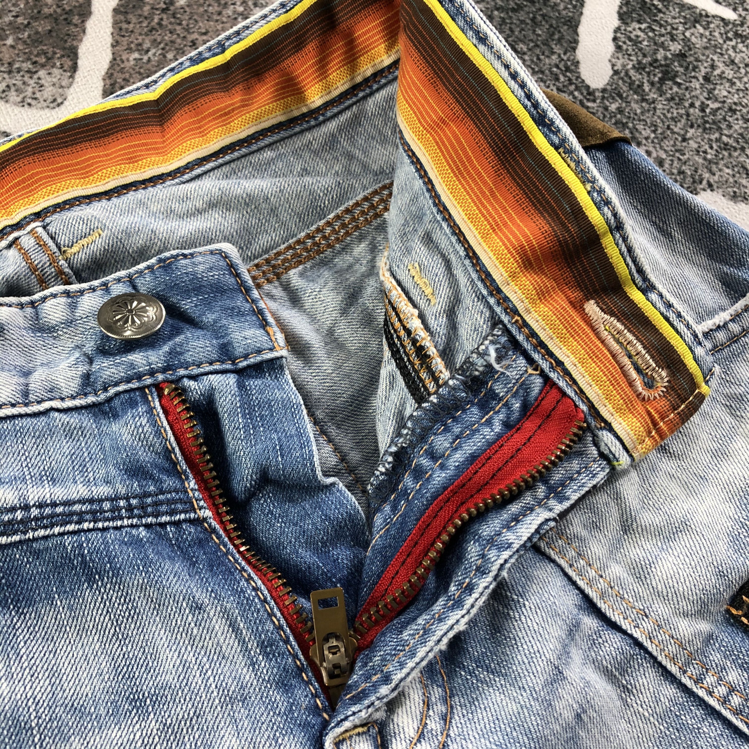 Edwin Edwin Blue Trip Cargo Jeans Multi Pocket Denim KJ1800 Size 28" / US 6 / IT 42 - 8 Thumbnail