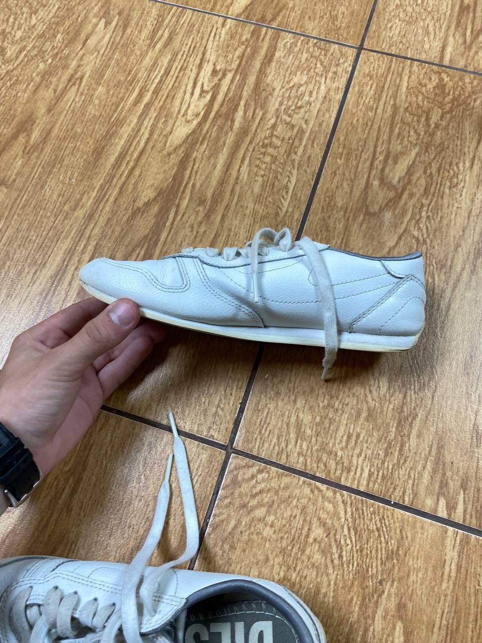 Diesel Low-Top Sneakers Diesel Vintage white Streetwear Y2K Size US 5 / EU 37 - 10 Thumbnail