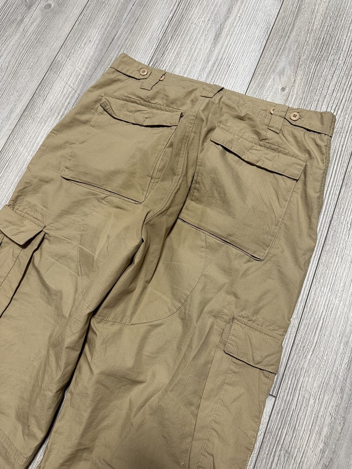 Other VERY RARE NIKE CARGO PANTS DRILL GORPCORE JAPAN STYLE Y2K 90 Size US 30 / EU 46 - 9 Thumbnail