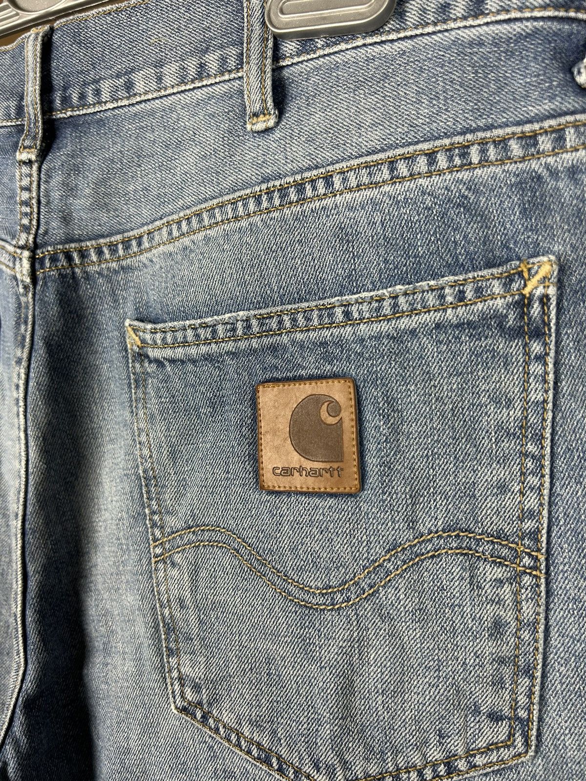 Carhartt × Vintage CARHARTT VINTAGE OLD MONEY BOXY LOGO MARLOW PANT Size US 32 / EU 48 - 3 Thumbnail