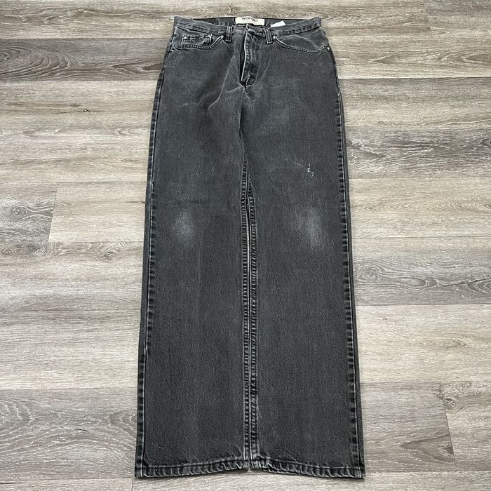 Faded Black Wrangler Jeans