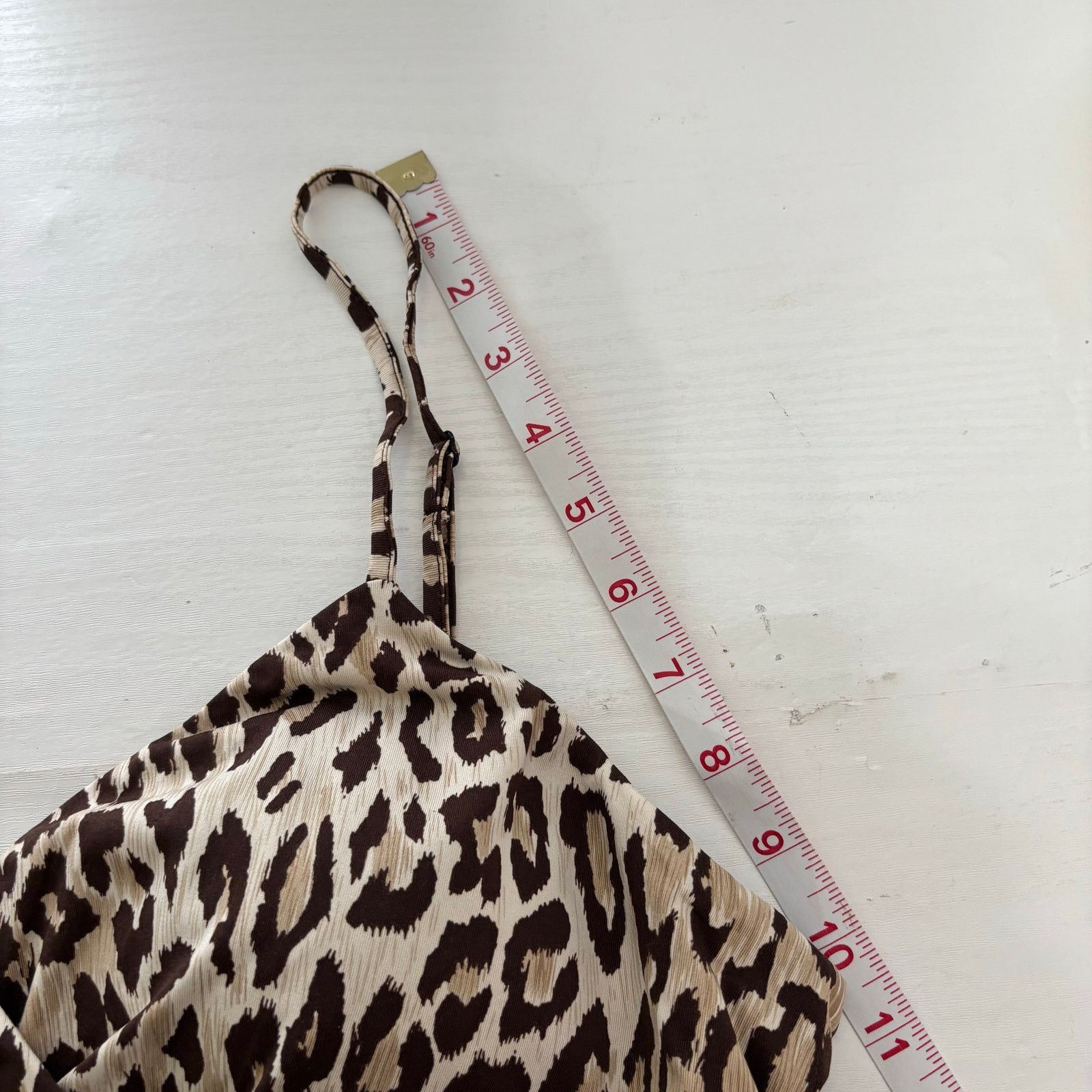 Other Essentials by Milano Leopard Print Slip Maxi Dress Large Size L / US 10 / IT 46 - 7 Thumbnail