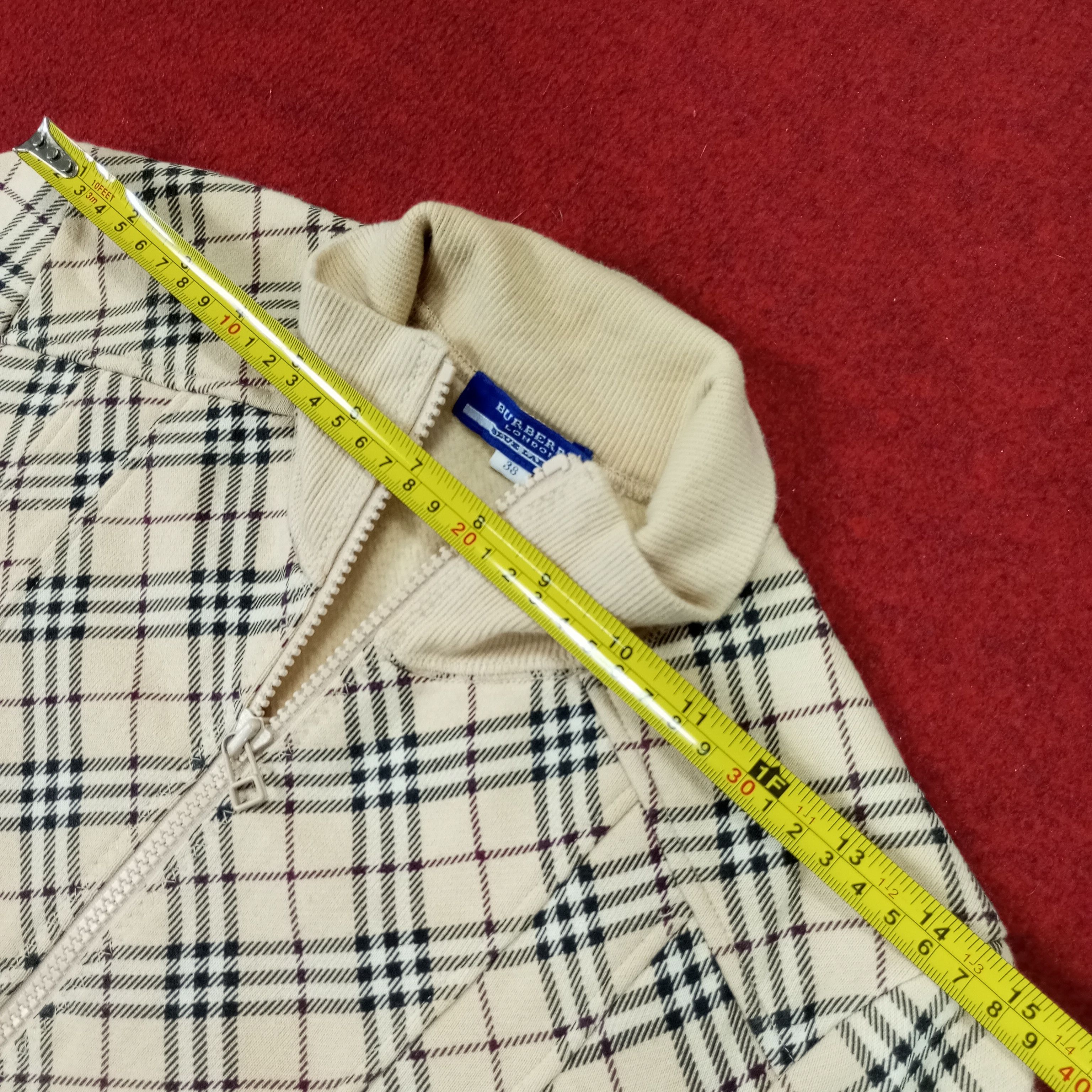 Burberry × Vintage Burberry London Blue Label Fashion Style Sweater Nova Check Size XS / US 0-2 / IT 36-38 - 10 Thumbnail