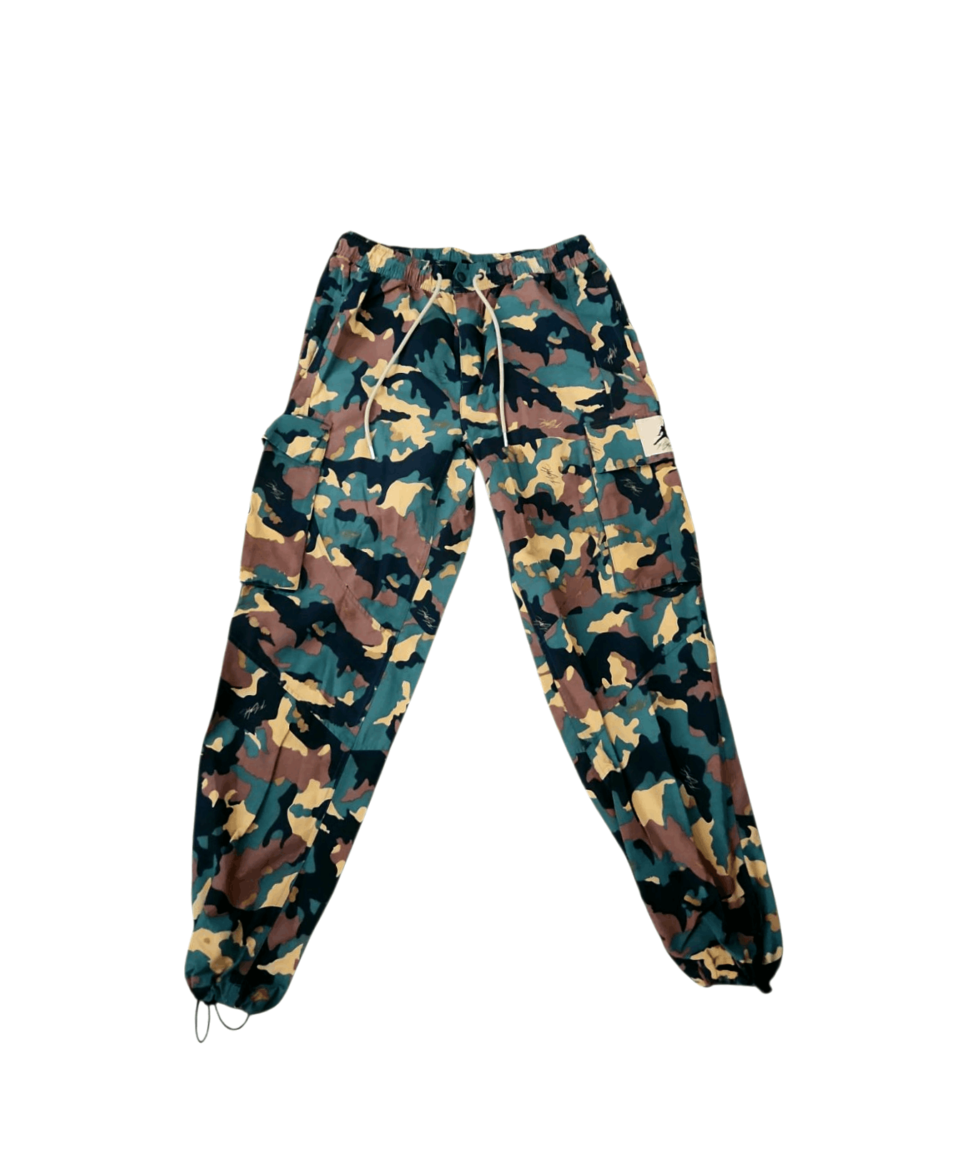 Jordan Brand × Nike Jordan X Nike Joggers SZ Large Flight Heritage Camo Cargo Size US 34 / EU 50 - 1 Thumbnail