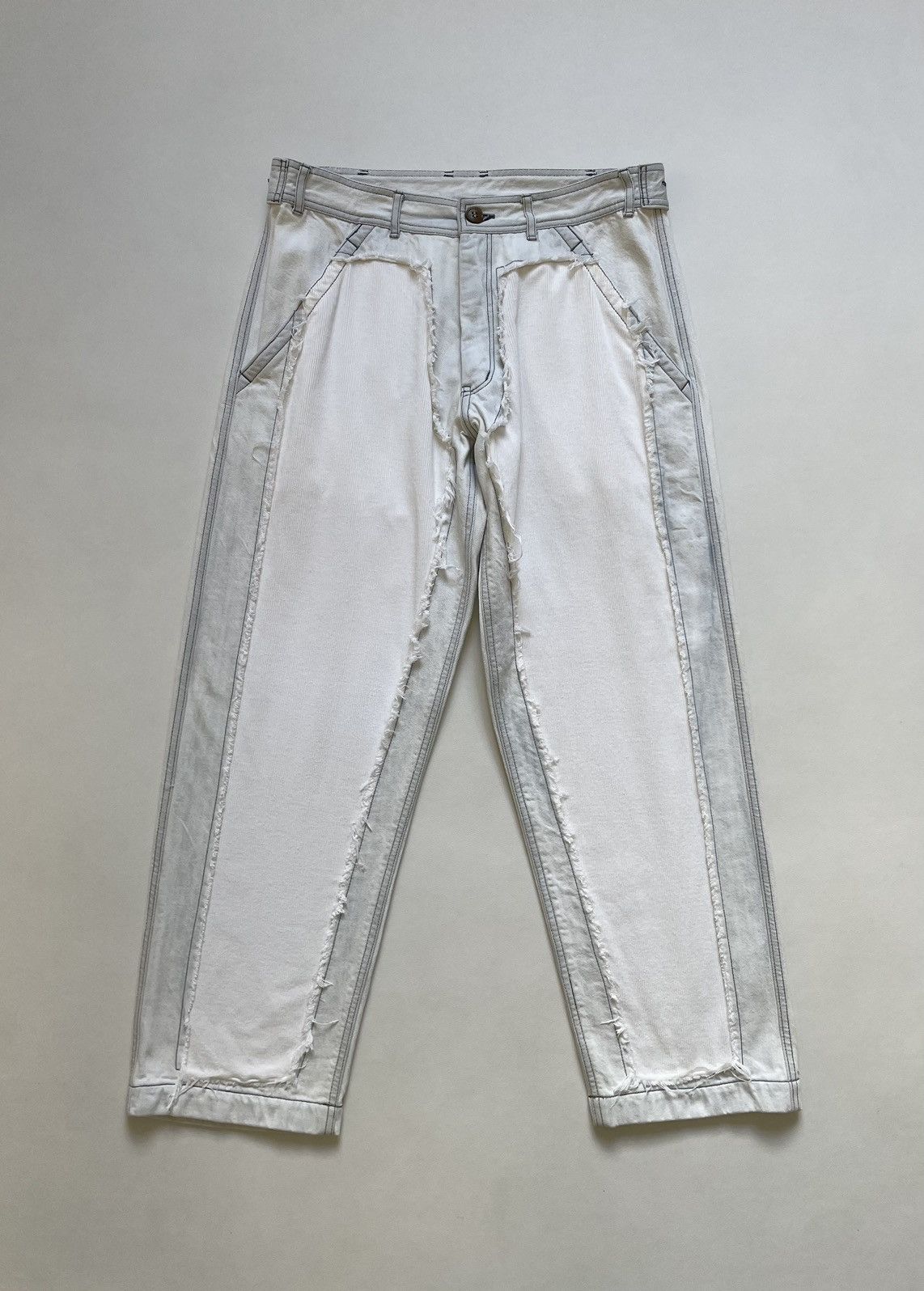 Comme des Garcons Reworked Panel Utility Trousers Size US 32 / EU 48 - 2 Thumbnail