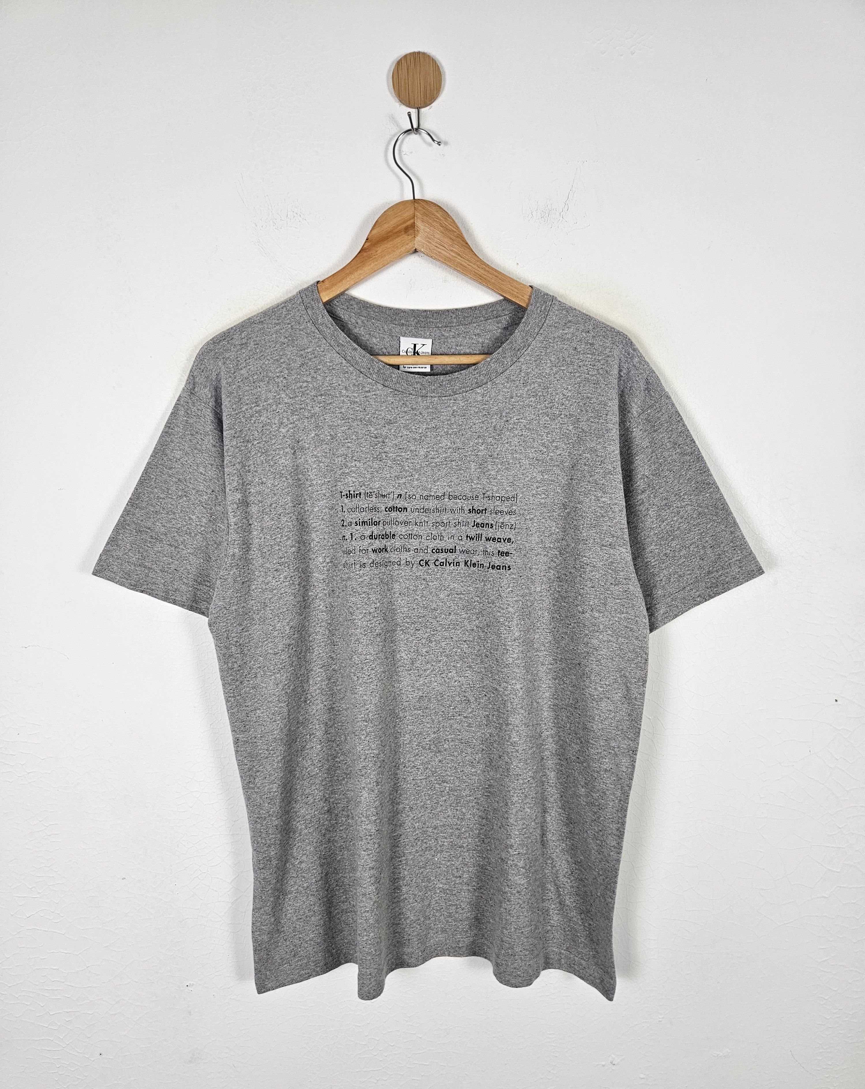 Calvin Klein × Vintage Vintage Calvin Klein CK logo 90s Shirt Size US M / EU 48-50 / 2 - 1 Thumbnail