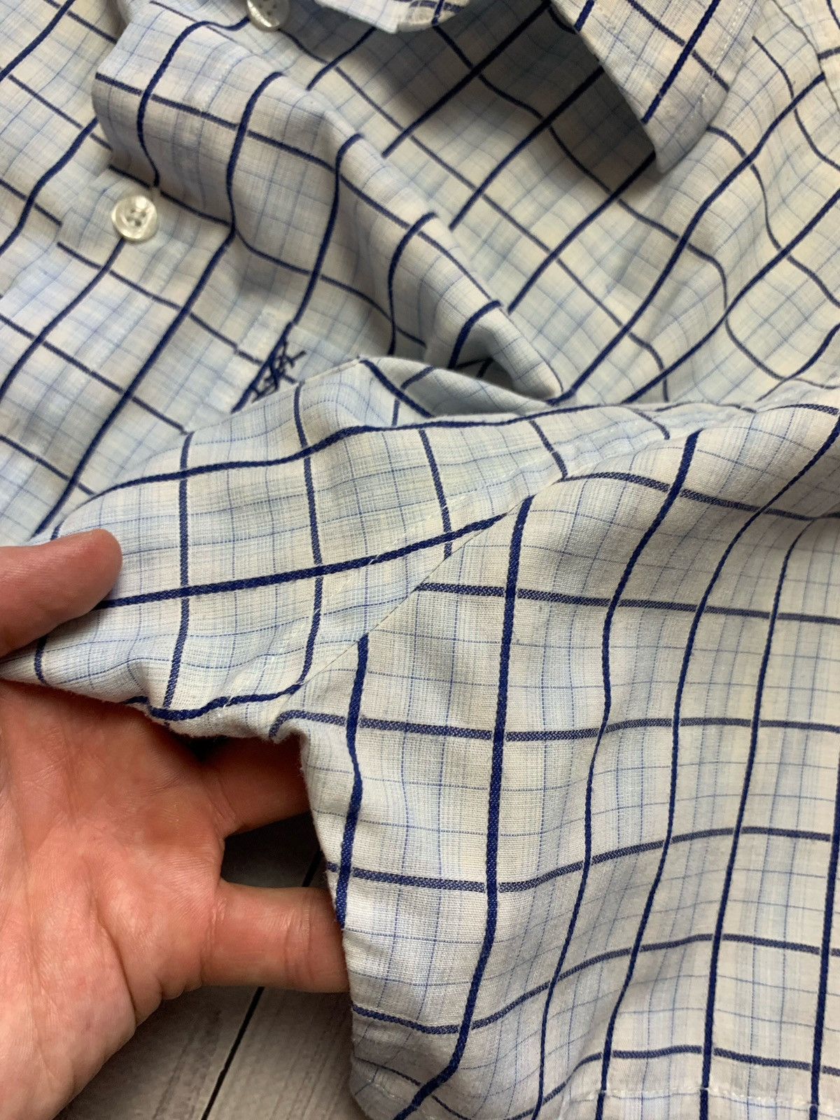 Yves Saint Laurent Yves saint laurent vintage Shirt ysl plaid size S Size US S / EU 44-46 / 1 - 5 Thumbnail