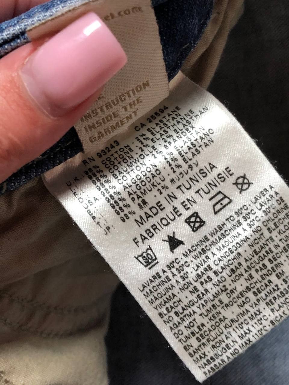 Diesel × Vintage Diesel RONHAR Vintage Jeans Distressed Faded Japanese Y2K Size 30" / US 8 / IT 44 - 3 Thumbnail
