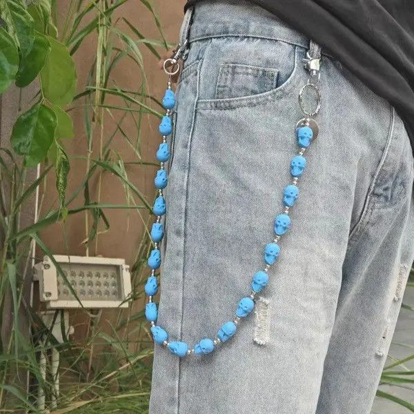 VIBE Blue Pants Chain/Wallet Chain Size ONE SIZE - 1 Thumbnail