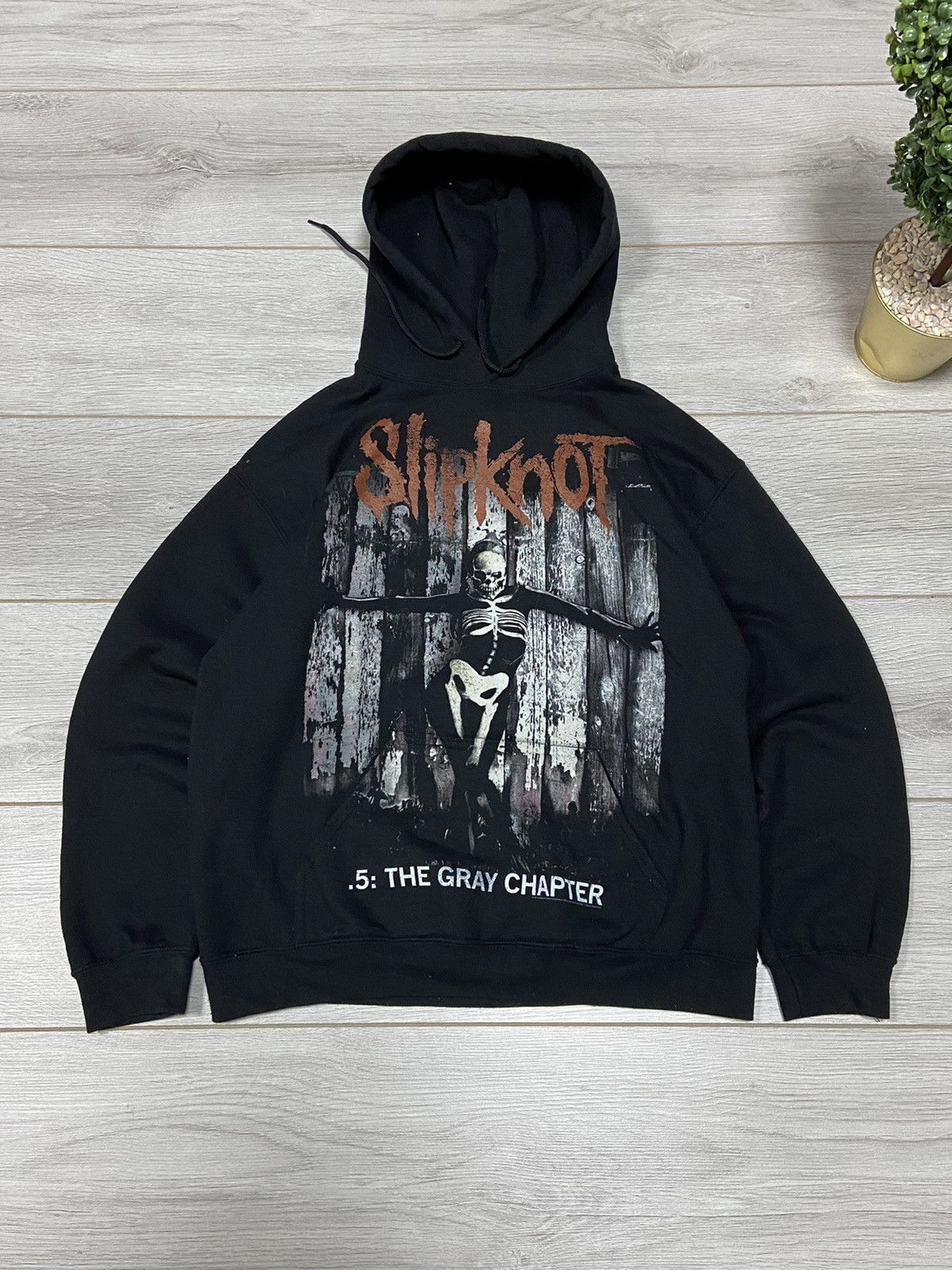 Band Tees Slipknot 5: THE GRAY CHAPTER Hoodie Size XL Size US M / EU 48-50 / 2 - 1 Thumbnail