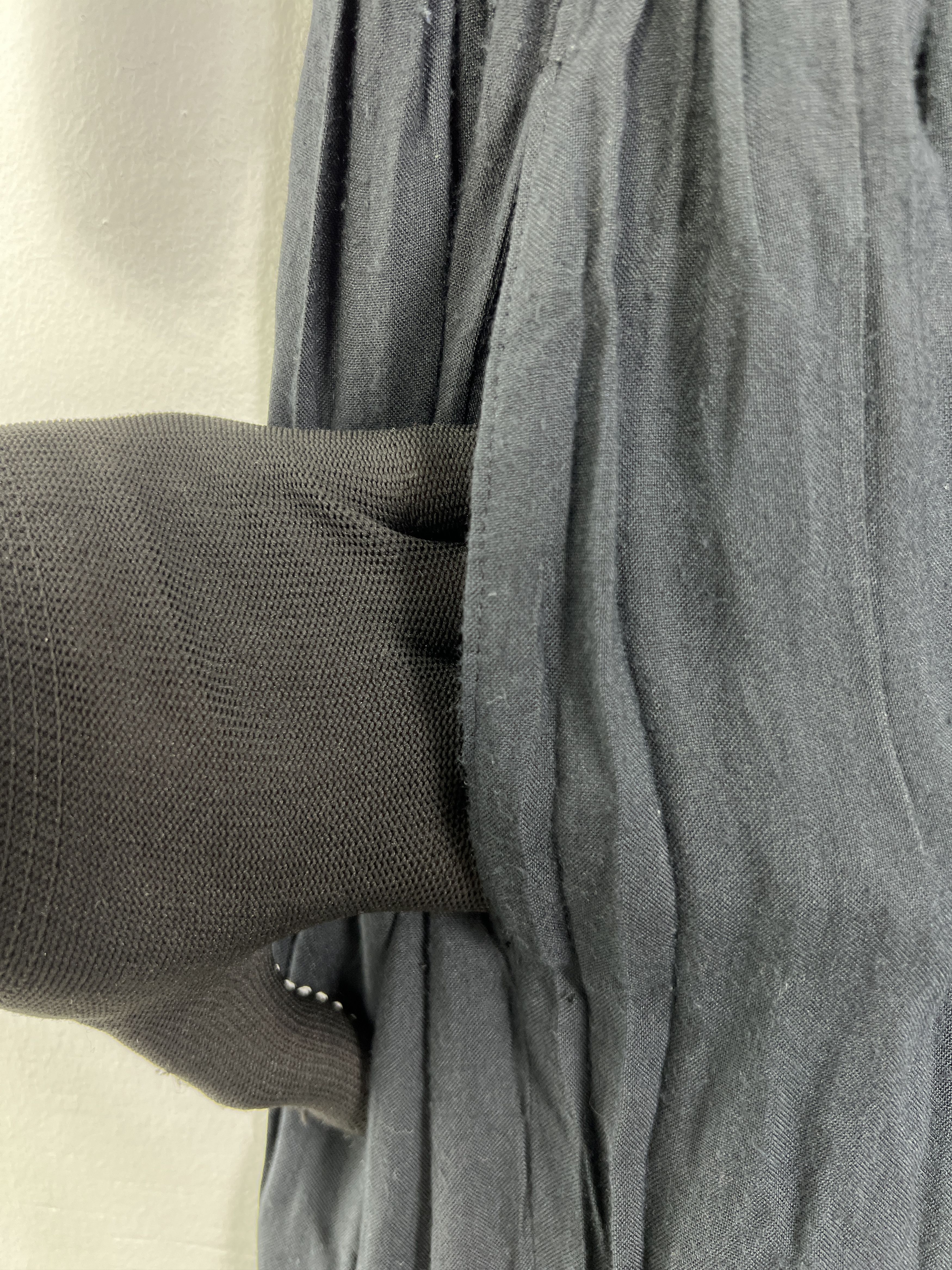 Tricot Comme des Garcons tricot COMME des GARÇONS Black Maxi Dress GTMPT726 Size L / US 10 / IT 46 - 4 Thumbnail