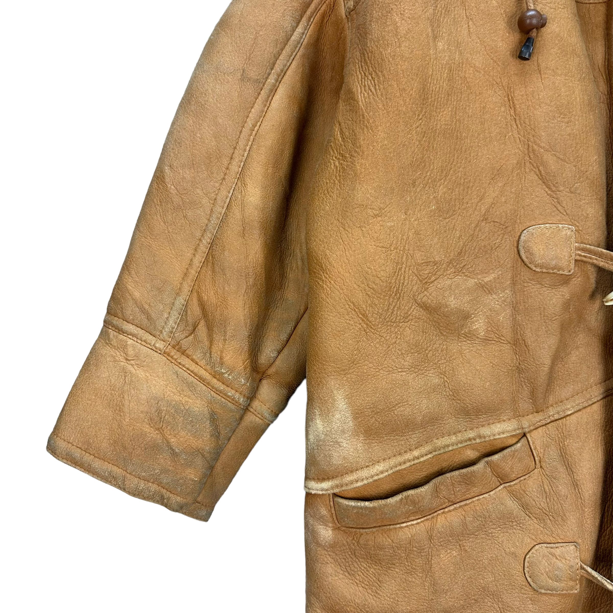 Octopus JOHNS HAMER BY OCTOPUS ARMY SHEEPSKIN JACKET #7812-178 Size US L / EU 52-54 / 3 - 4 Thumbnail
