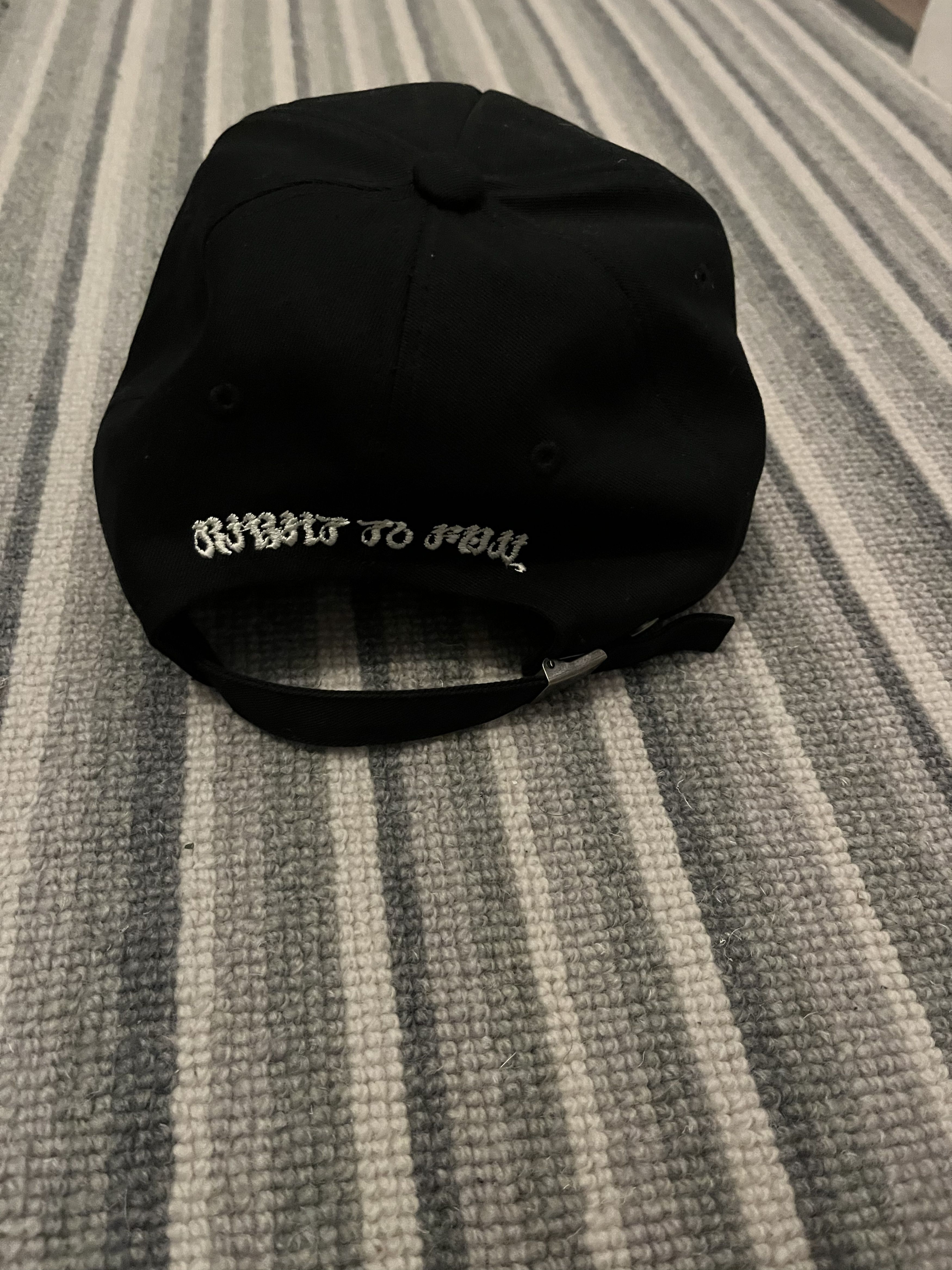 Kusikohc KUSIKOHC “Right To Fail” Black Symbol Cap Size ONE SIZE - 1 Thumbnail