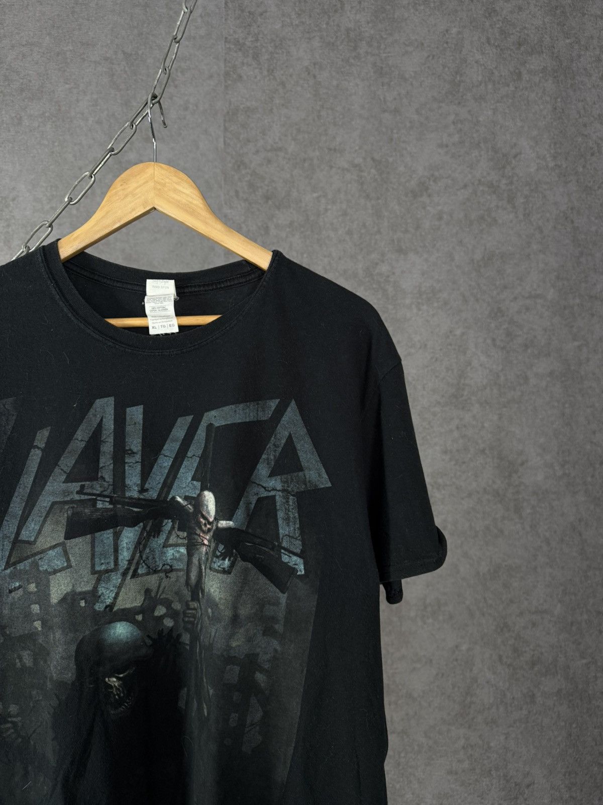 Band Tees Slayer rock band tee Size US XL / EU 56 / 4 - 2 Thumbnail