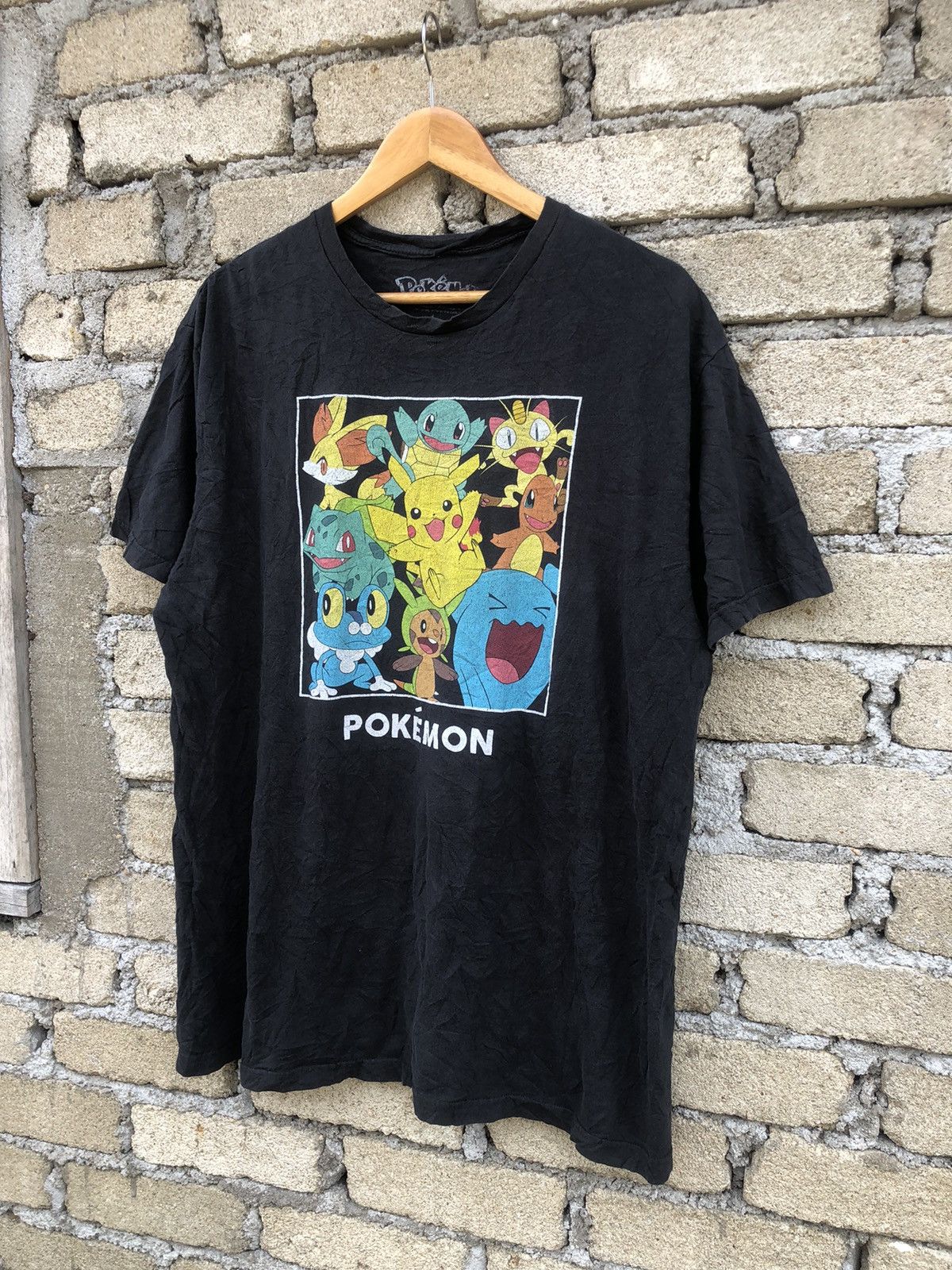 Anime Beauty Sunfaded Japanese Anime Pokemon Character Tshirt Size US L / EU 52-54 / 3 - 6 Thumbnail
