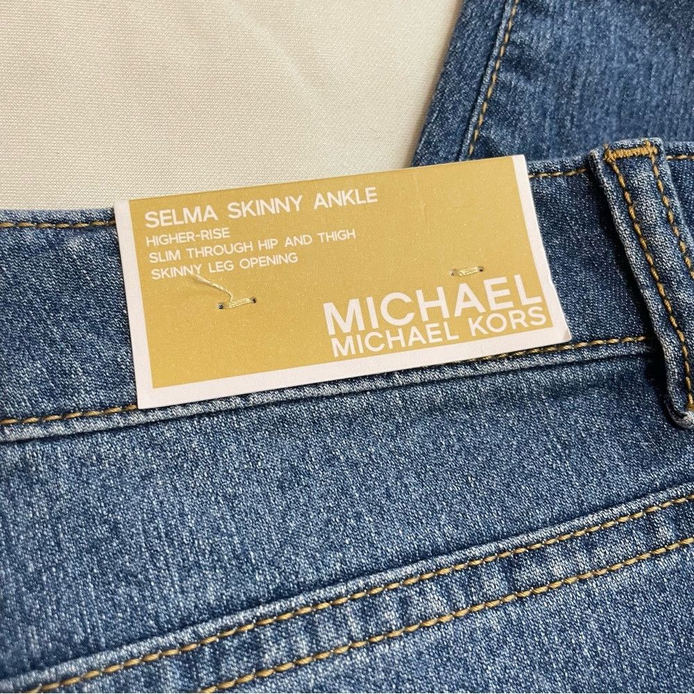 Michael Kors NWT New $128 Michael Kors Selma Skinny Ankle Jeans Size 14 Size 36" / US 14 / IT 50 - 8 Thumbnail