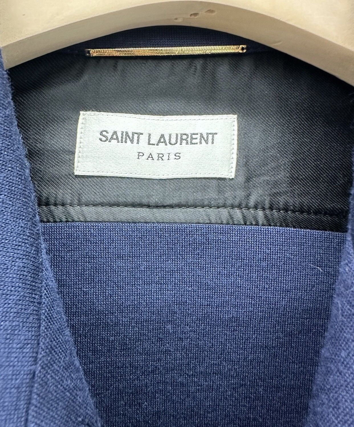Saint Laurent Paris Saint Laurent YSL gold thread logo suit jacket2412-Nextarrow Size US M / EU 48-50 / 2 - 4 Thumbnail