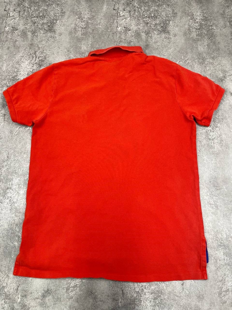 Polo Ralph Lauren Polo Ralph Lauren MenCotton Polo Shirt Red Custom Fit Size L Size US M / EU 48-50 / 2 - 8 Thumbnail