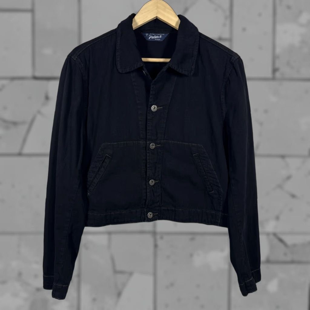 Denime Adriano Goldschmied Lightweight Denim Jacket Womens Size L Size L / US 10 / IT 46 - 1 Thumbnail
