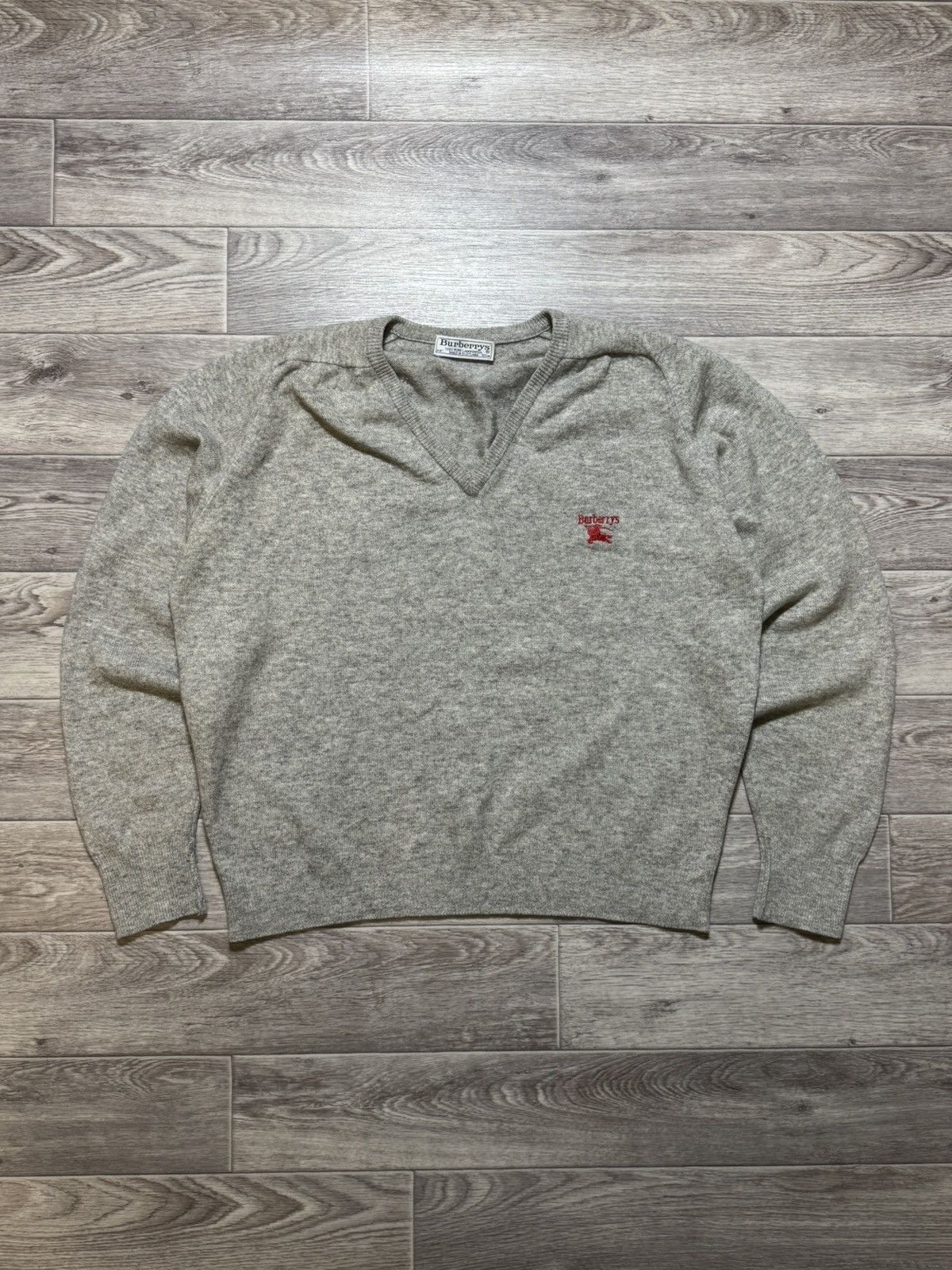 Burberry Vintage burberrys sweater Size US XL / EU 56 / 4 - 4 Thumbnail