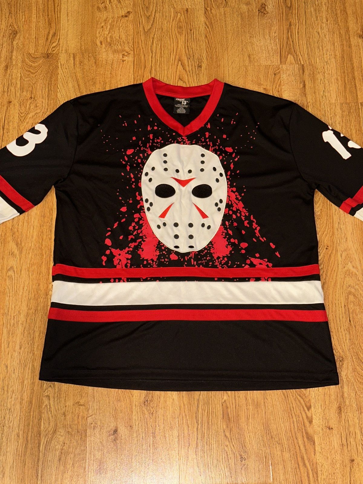 Other Friday The 13th Jason Voorhees Hockey Jersey Men’s XL Black Size US XL / EU 56 / 4 - 8 Thumbnail