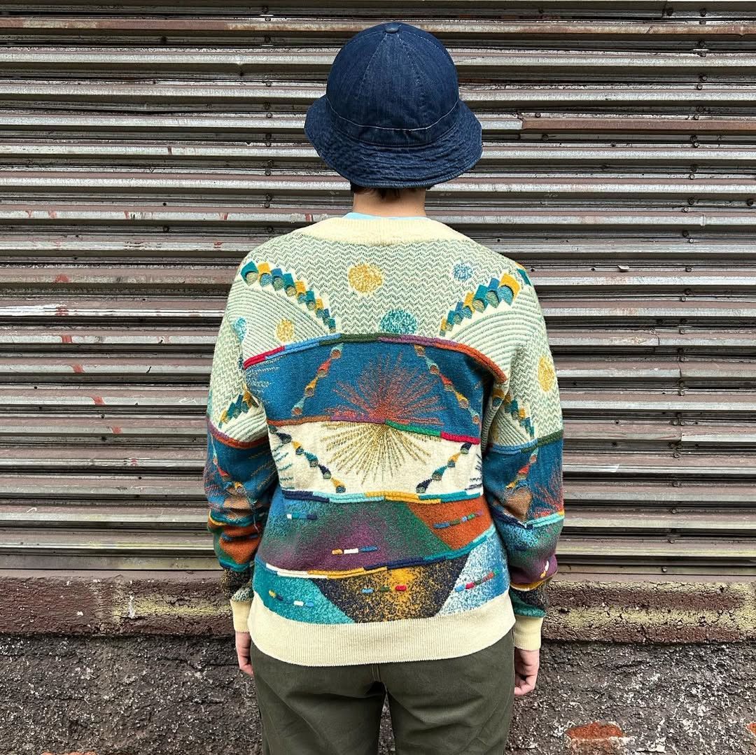 Aran Isles Knitwear × Vintage Vintage 90s Geccu Australia Knitwear Pure Merino Wool Size US L / EU 52-54 / 3 - 3 Thumbnail