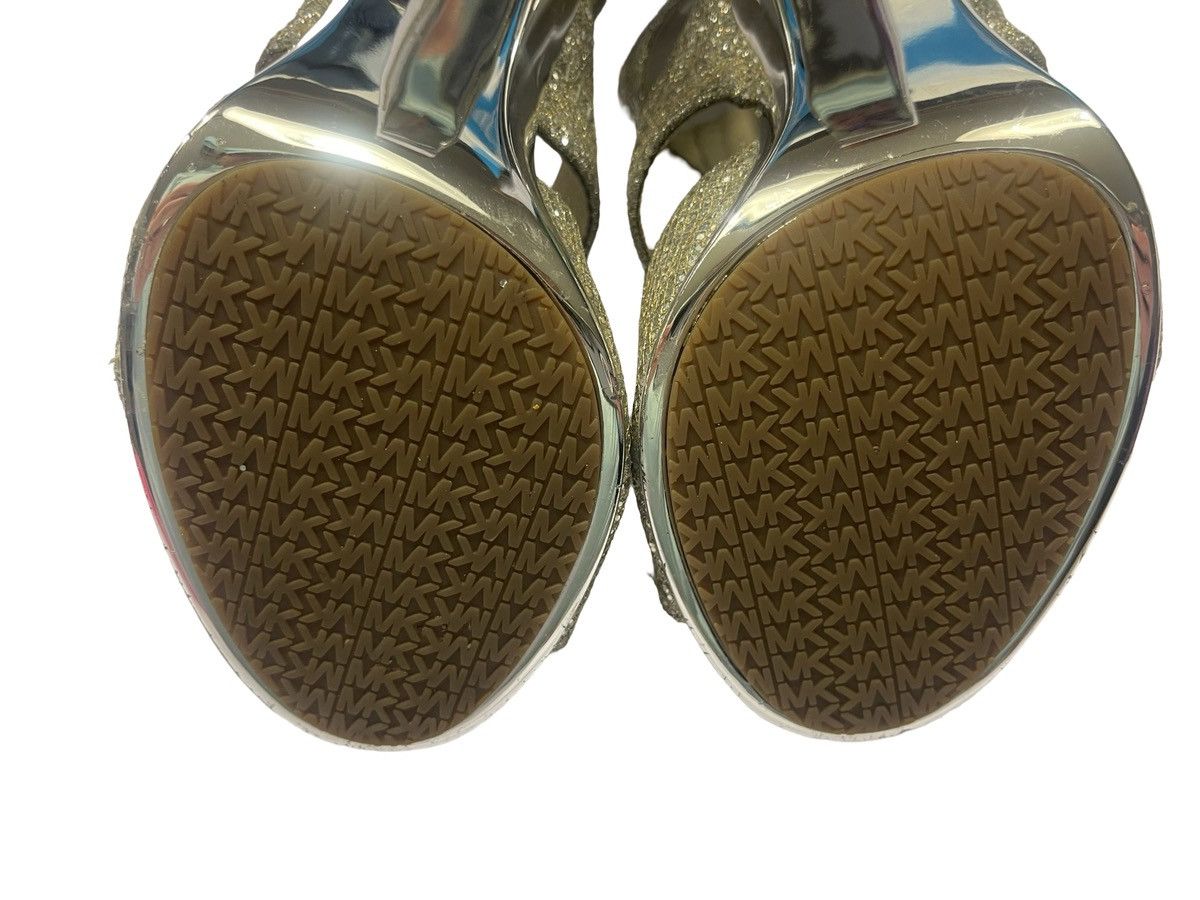 Michael Kors Michael Kors Berkley Sparkly Glitter Front Zip Heels Size 6 Size US 6 / IT 36 - 12 Thumbnail