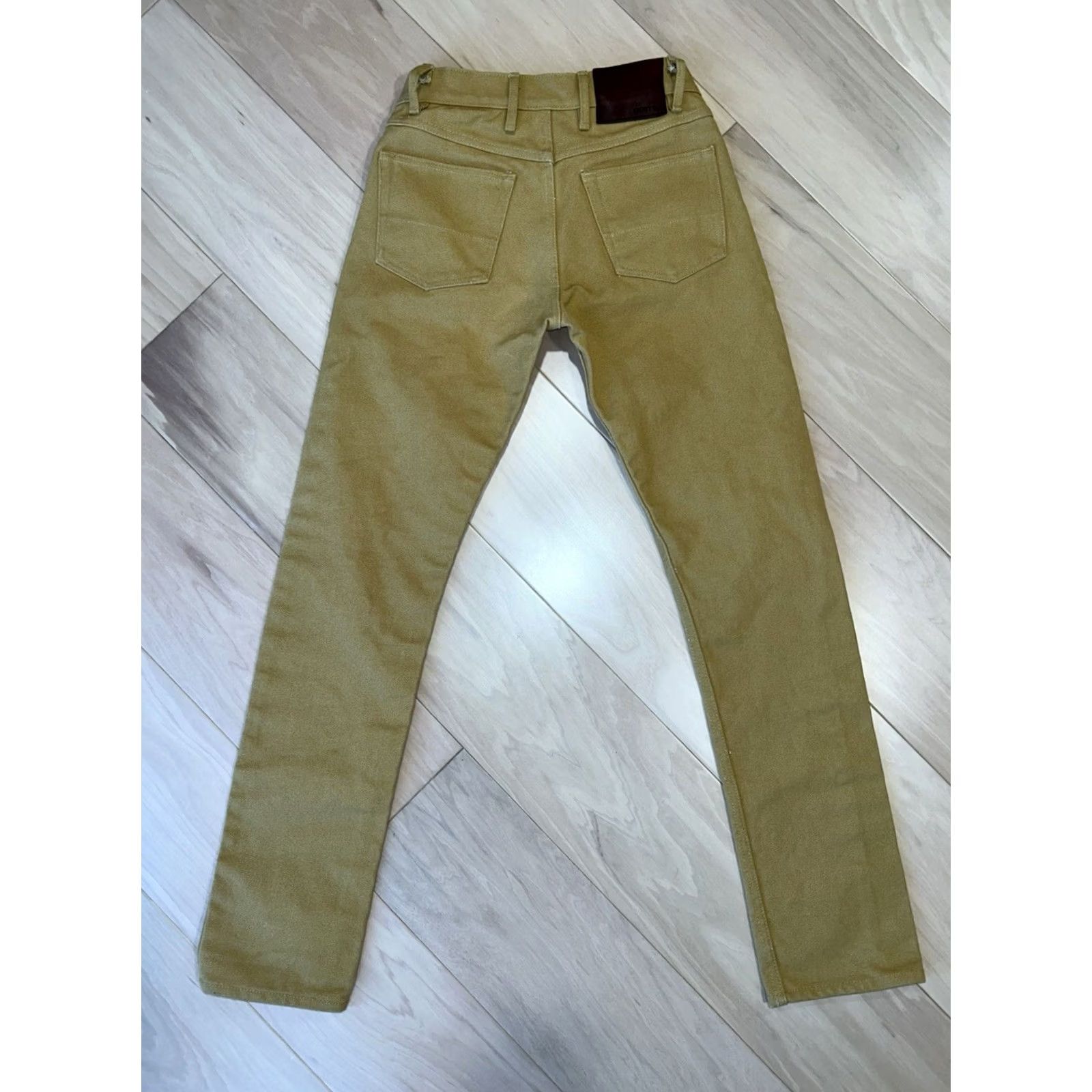 Gustin Gustin #61 Beast Duck Canvas Wheat Pant Slim Fit 20 Oz Men’s 26x31 Slim 26 Wheat Jeans Men Size US 26 / EU 42 - 3 Thumbnail