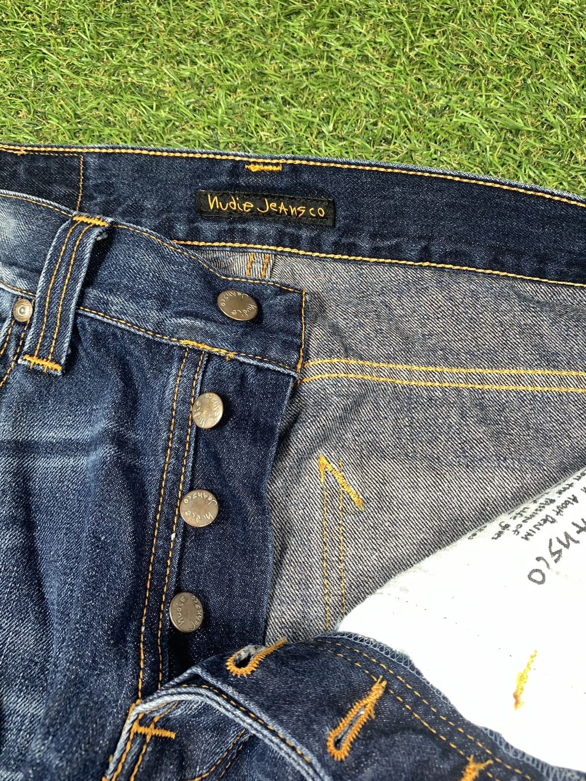 Nudie Jeans Vintage Nudie jeans denim streetwear style size 32x34 Size US 32 / EU 48 - 6 Thumbnail