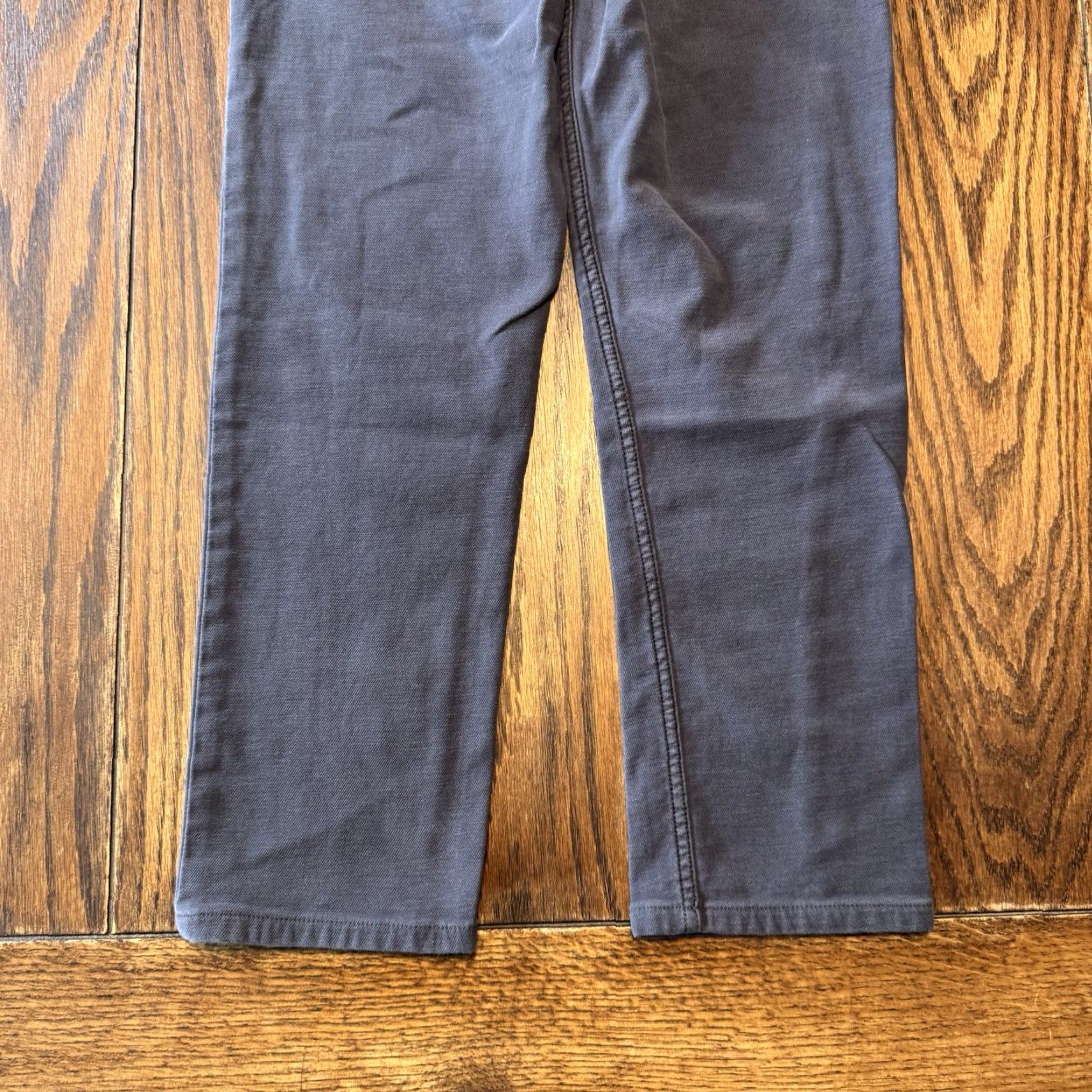 Faherty Faherty Jeans Mens 29x26 Blue Stretch Denim Straight City Regular Rise 10 26 Inseam Buttons Zip Pocket Logo Size US 29 - 7 Thumbnail