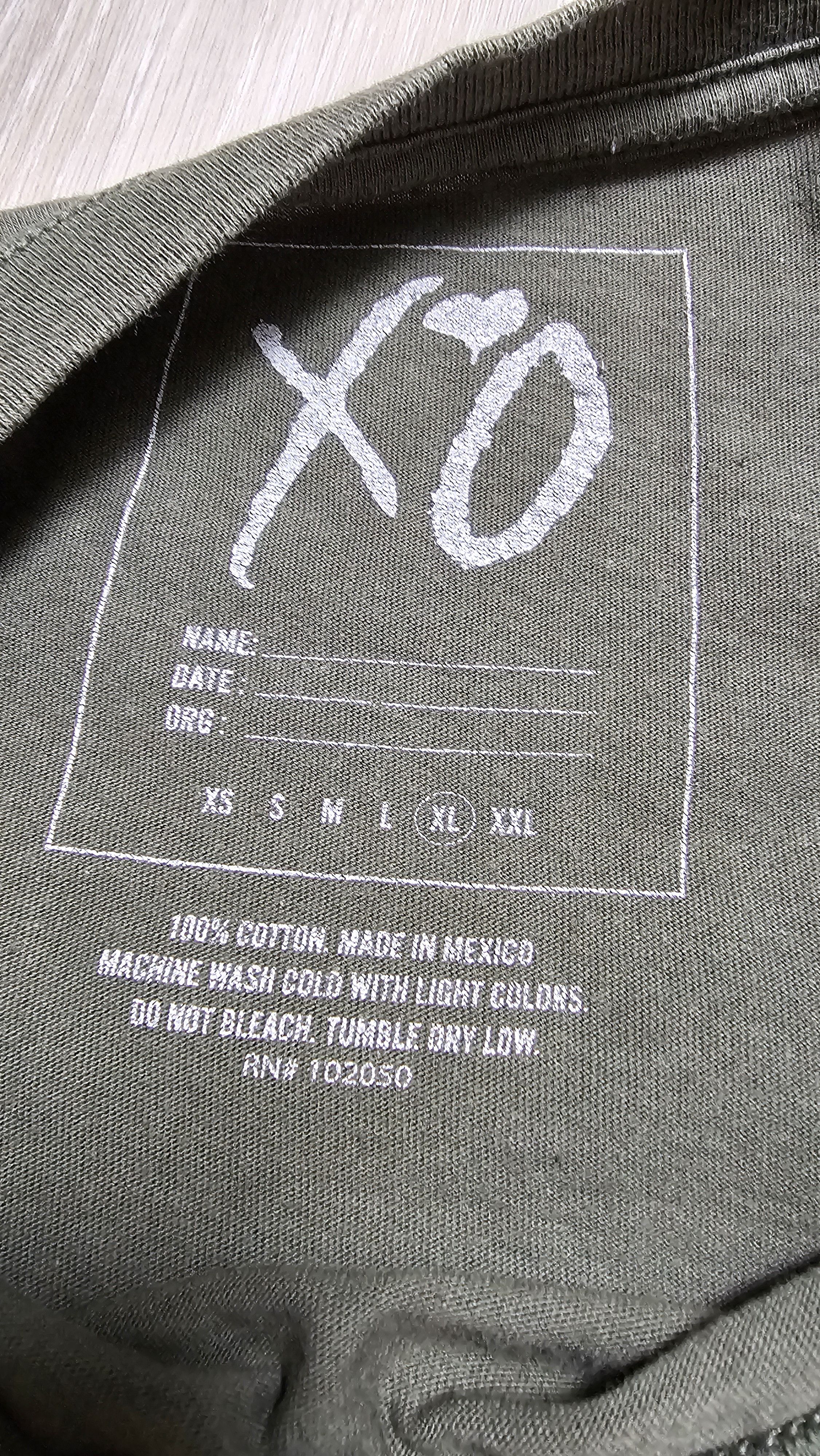 The Weeknd The Weeknd XO Skull Logo Shirt Size US XL / EU 56 / 4 - 4 Thumbnail
