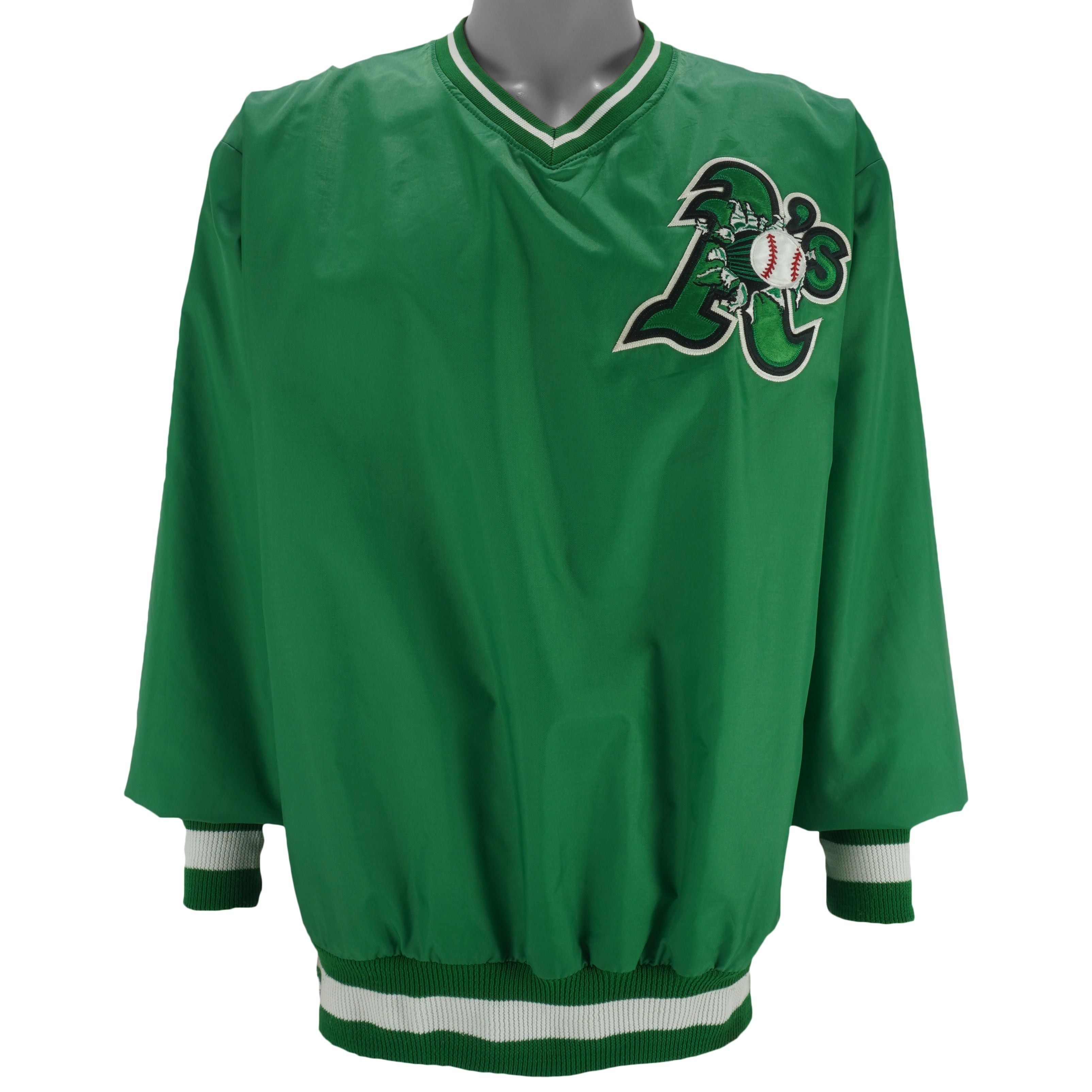 Delong MLB - Oakland Athletics Deadstock Jacket 1990s Size US XL / EU 56 / 4 - 1 Thumbnail
