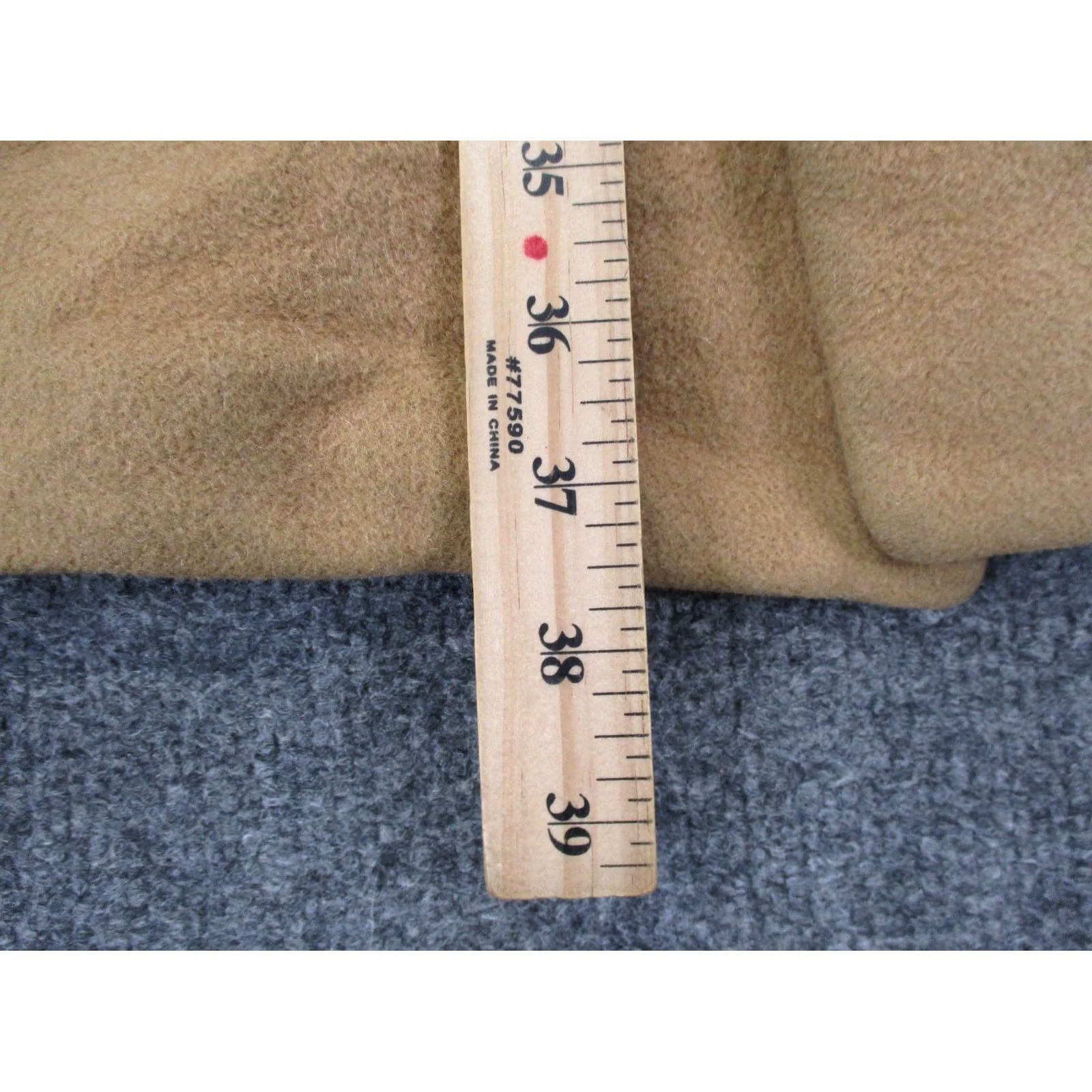 Ralph Lauren Ralph Lauren Coat Mens 40R Beige Wool Overcoat Jacket Size US XXS / EU 40 - 4 Thumbnail