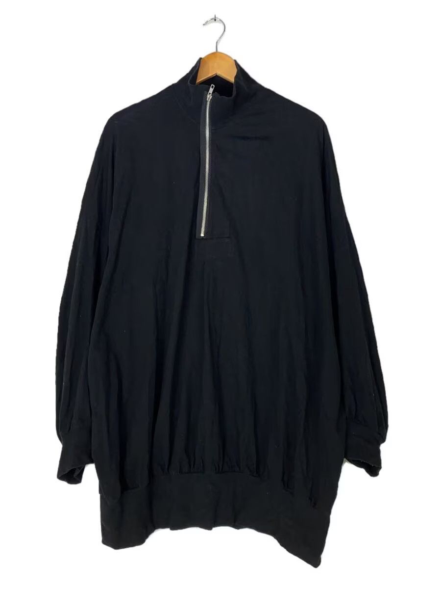 Yohji Yamamoto Ground Y Cotton Jersey Zipper Stand Collar Pullover Size US L / EU 52-54 / 3 - 1 Thumbnail