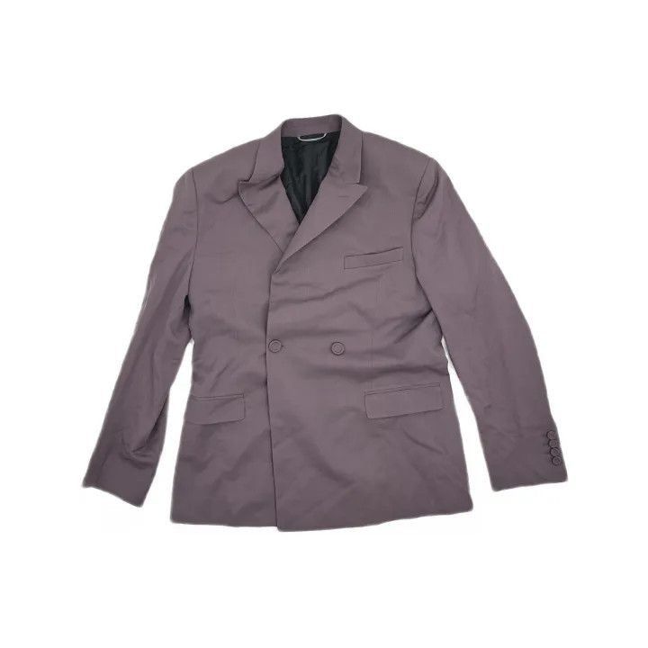 Dior Dior Dior Purple Double-Breasted Suit Jacket 0079-2507 Size US M / EU 48-50 / 2 - 2 Thumbnail